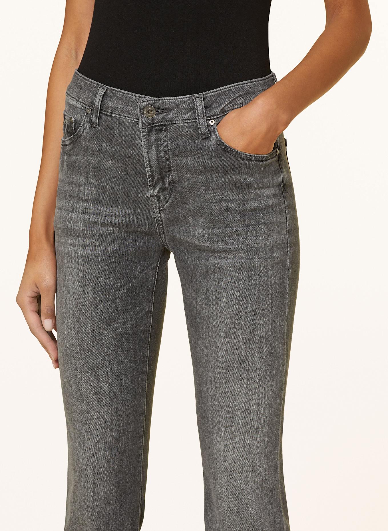 AG Jeans Jeansy bootcut: SZARY