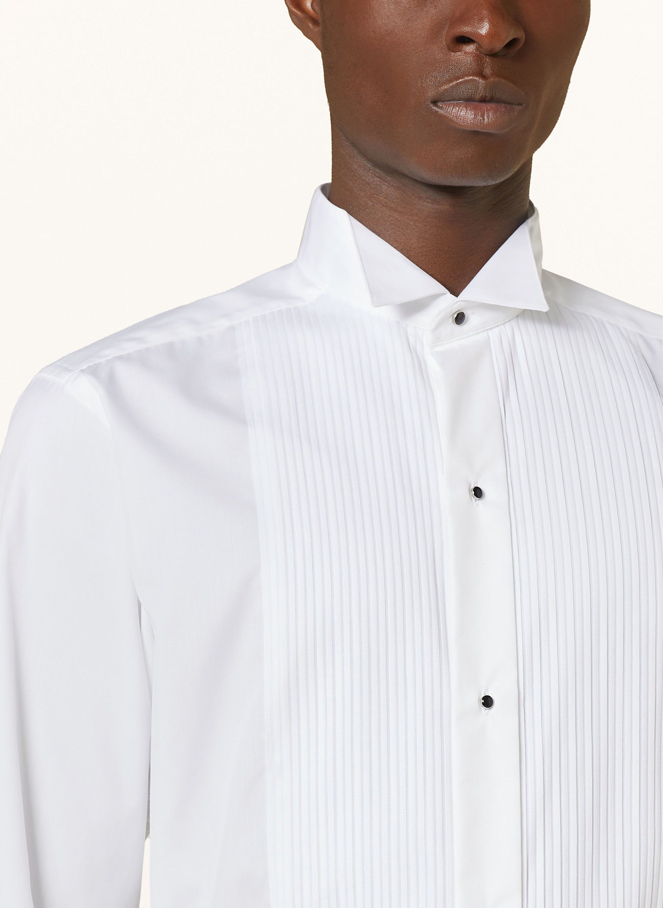 ETON Smoking-Hemd Slim Fit: WEISS