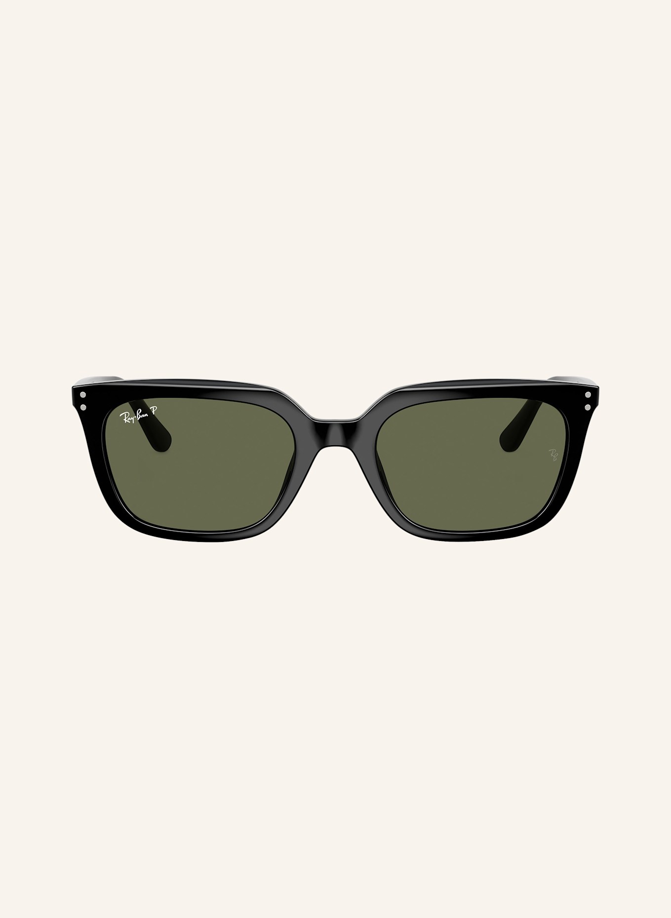 Ray-Ban Sonnenbrille RB4439D: 901/9A - SCHWARZ/ DUNKELGRÜN POLARISIERT