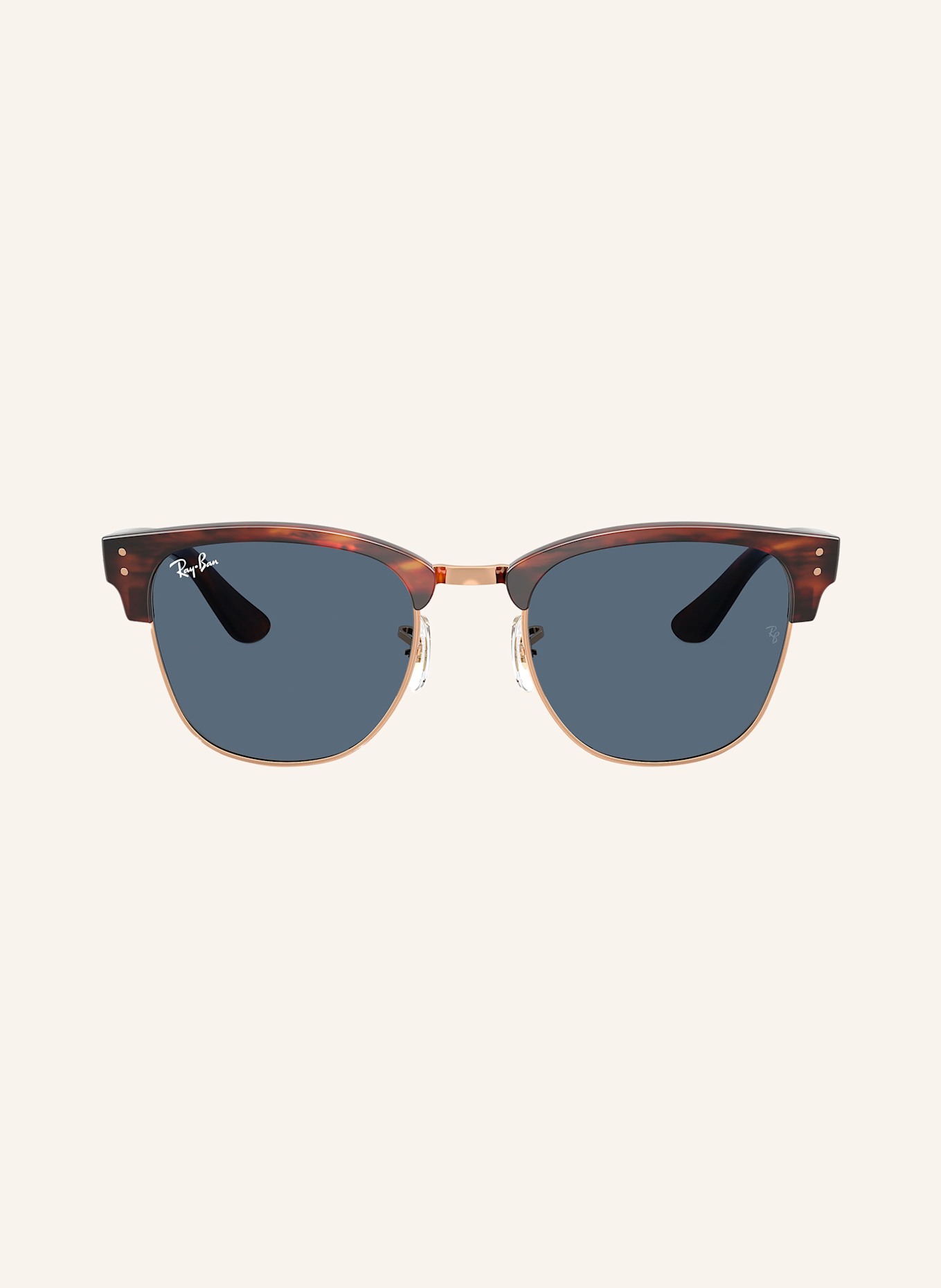 Ray-Ban Sonnenbrille RBR0504S CLUBMASTER REVERSE: 13983A - HAVANA/ DUNKELBLAU