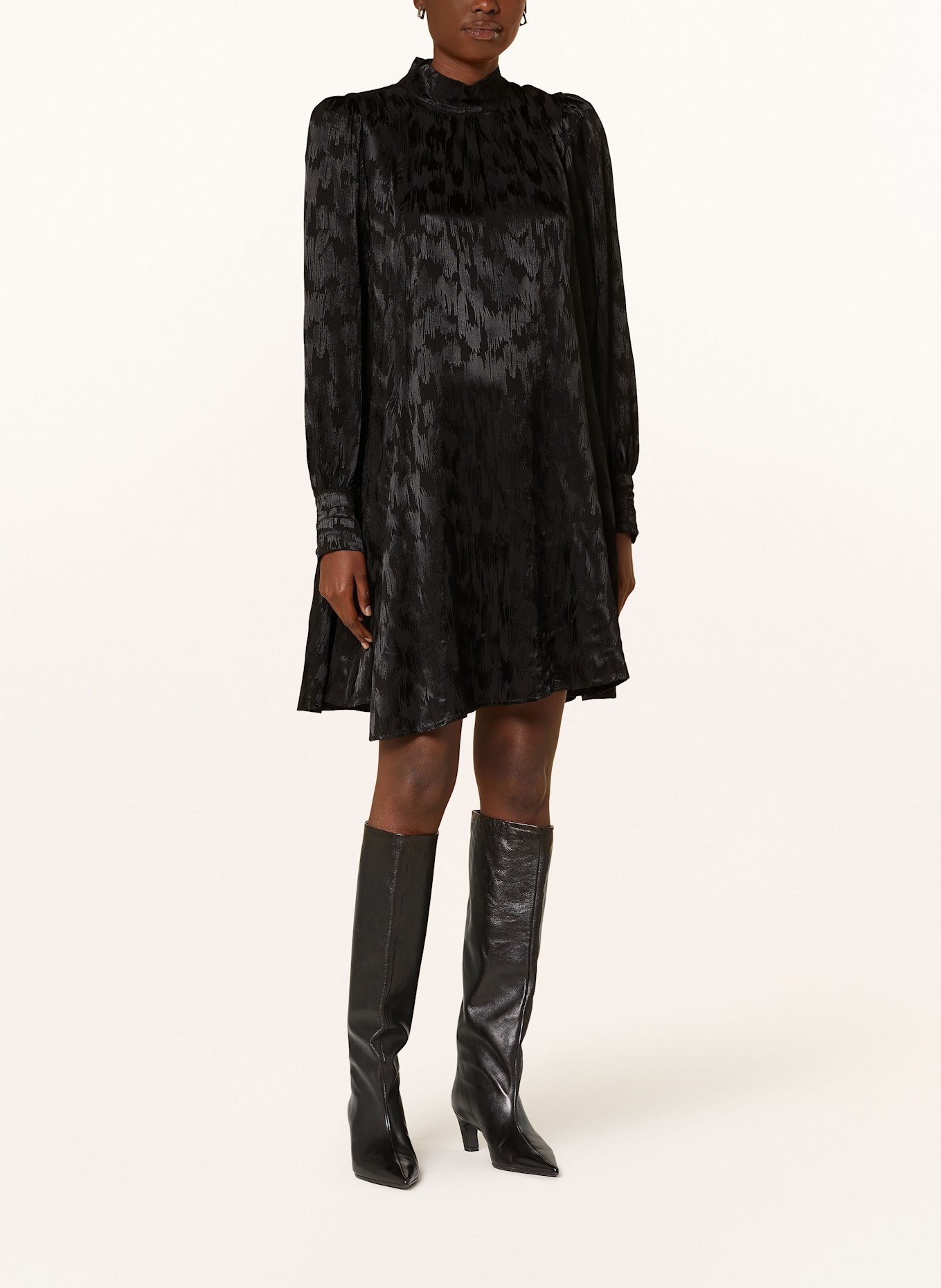 GESTUZ Dress DALILAGZ: BLACK