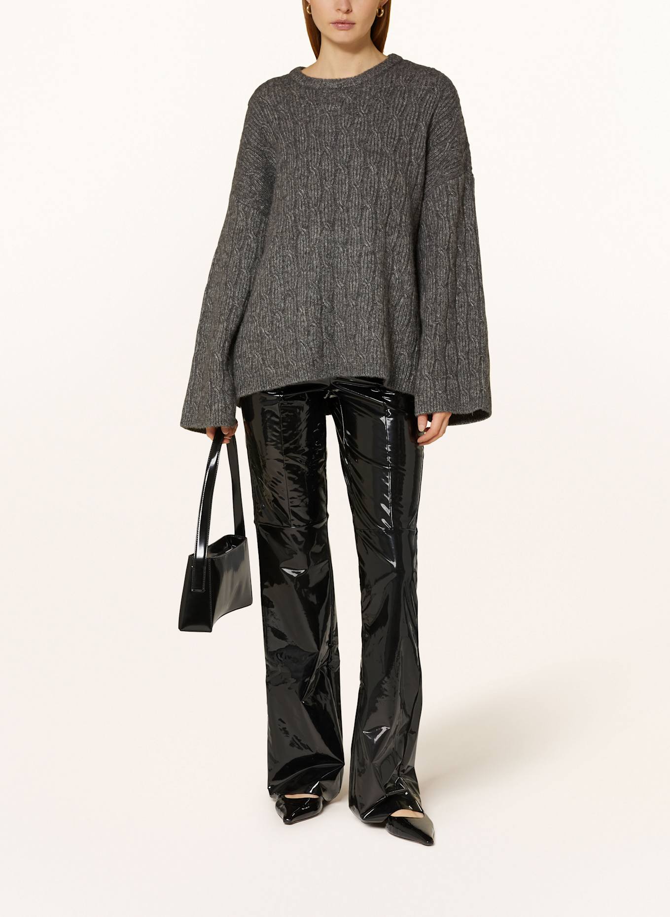 GESTUZ Bootcut-Hose LAKLEYGZ: SCHWARZ