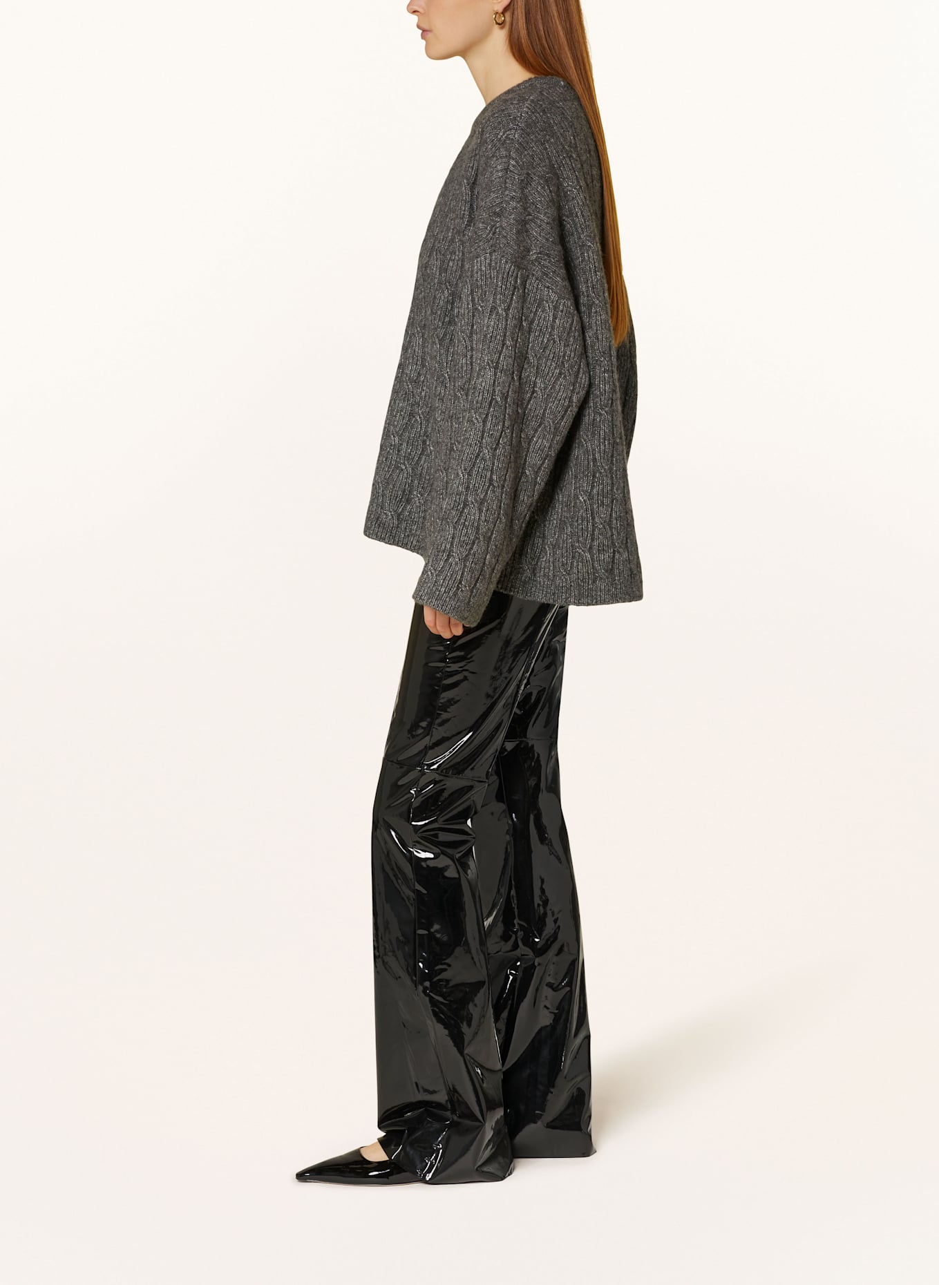 GESTUZ Bootcut-Hose LAKLEYGZ: SCHWARZ