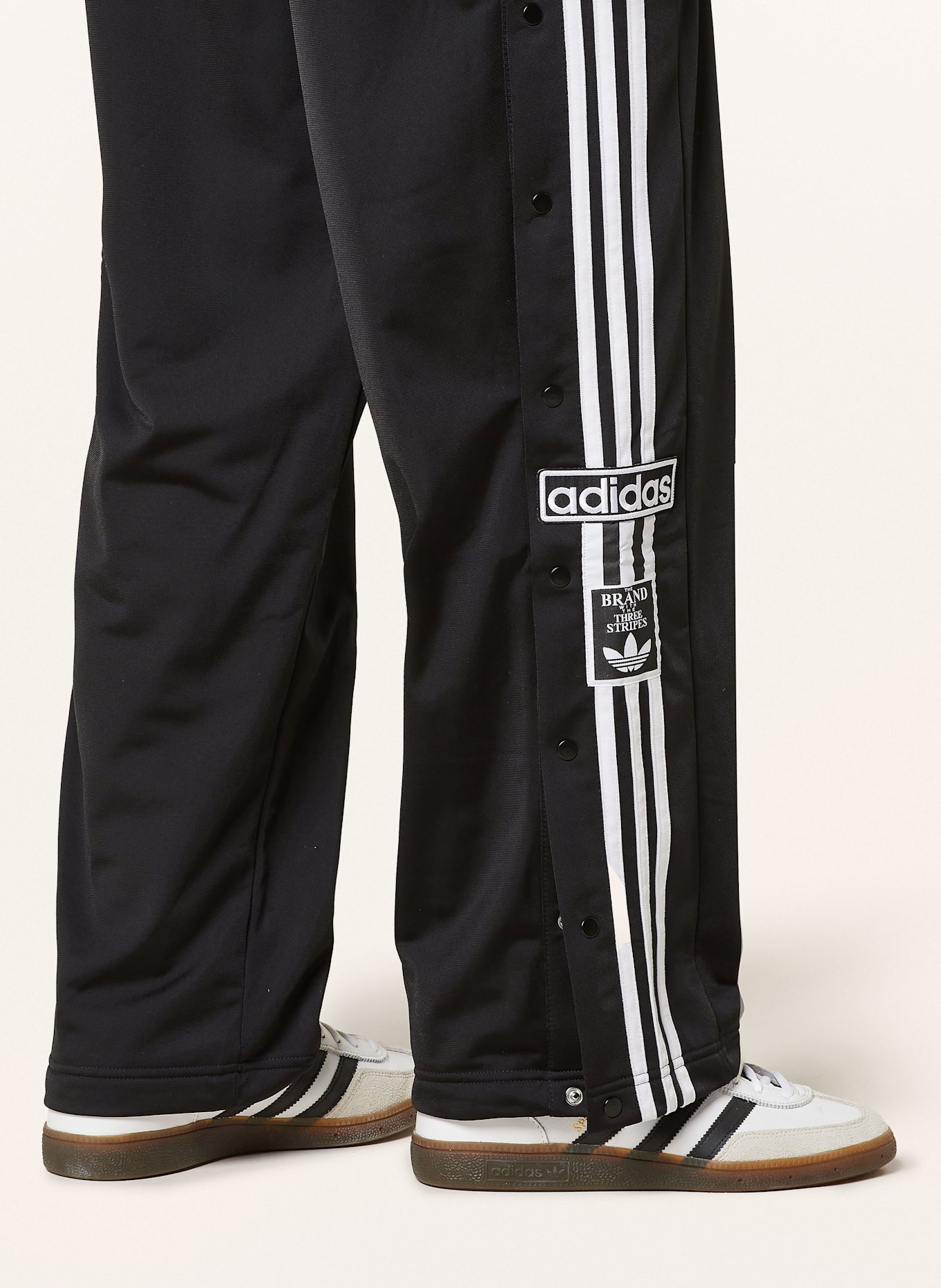 adidas Originals Track Pants in schwarz weiss