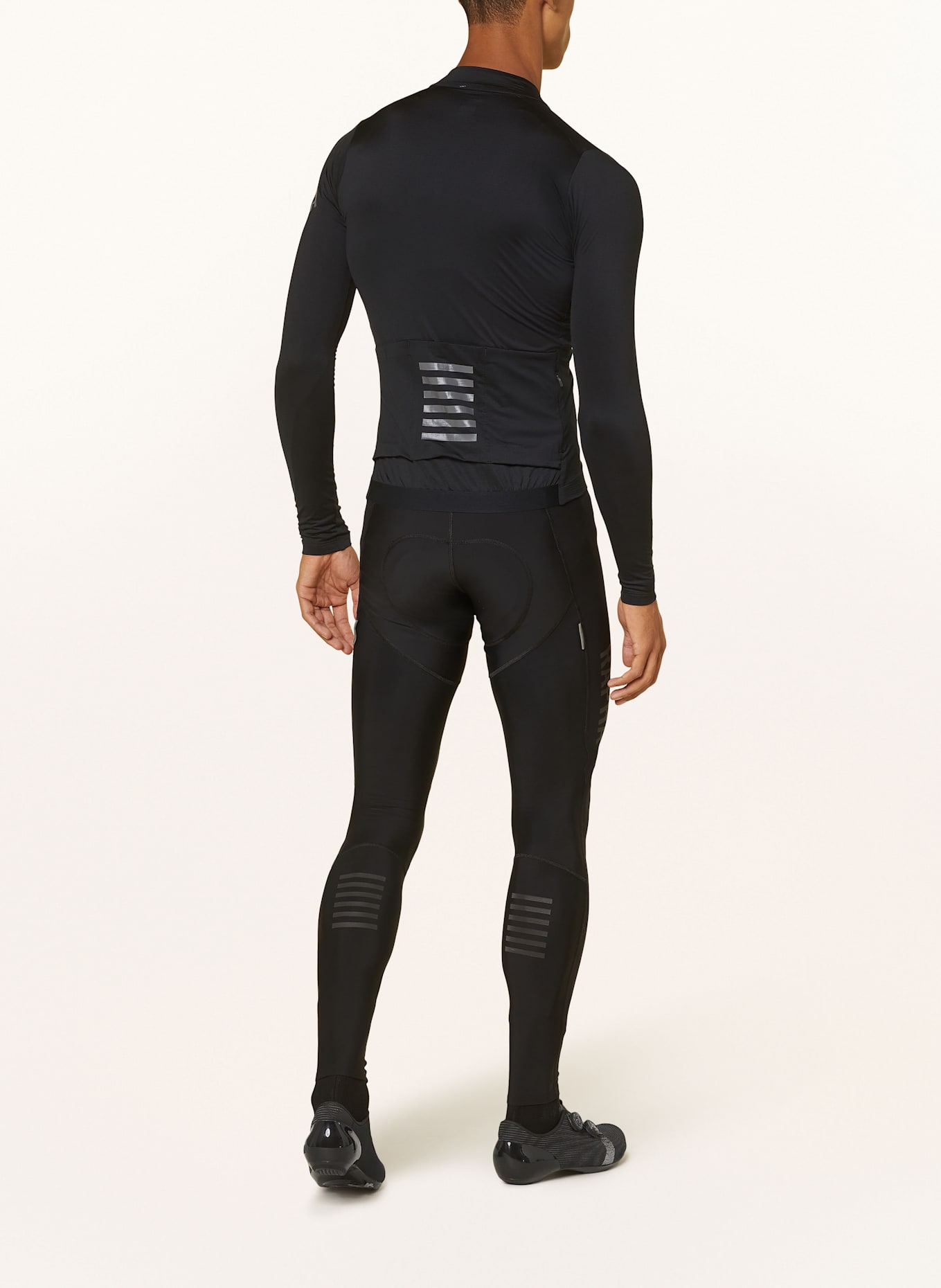 Rapha Cycling jersey PRO TEAM MIDWEIGHT in black gray