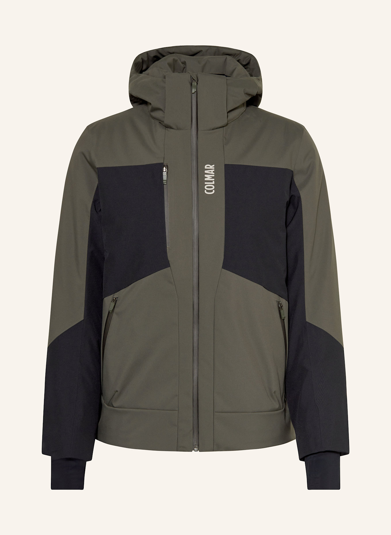 COLMAR Skijacke in dunkelgrün/ schwarz