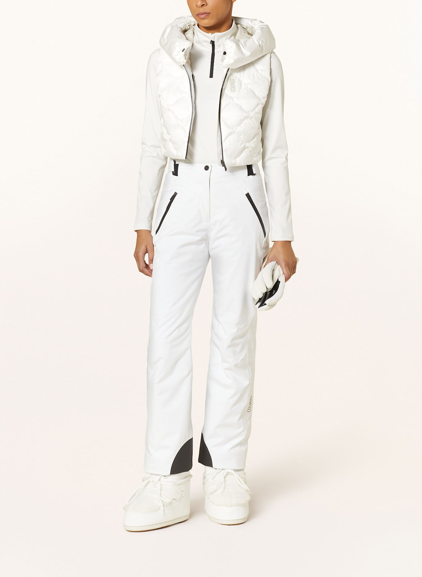 COLMAR Down vest, Color: WHITE (Image 2)