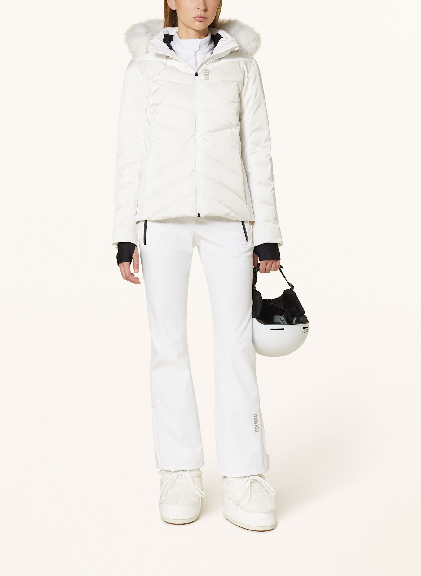 COLMAR Softshell-Skihose: WEISS