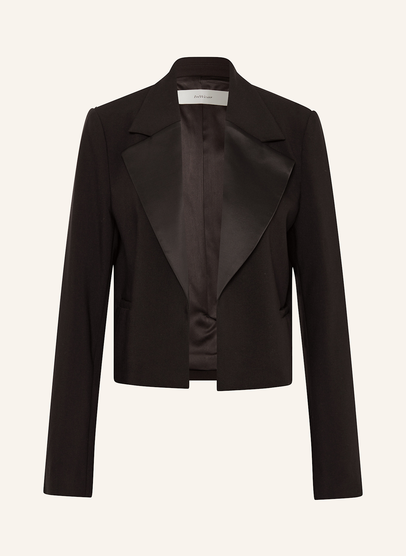 InWear Cropped-Blazer YAELIW: SCHWARZ