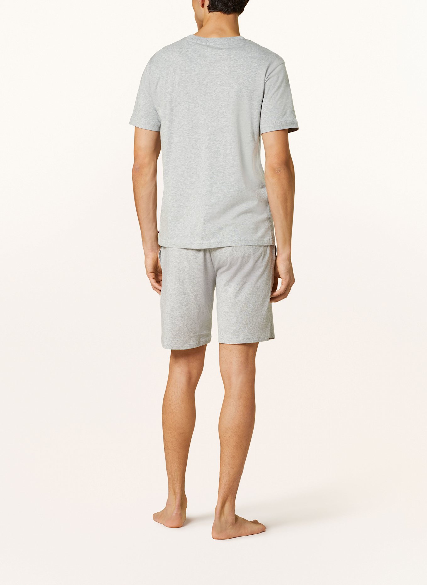 TOMMY HILFIGER Schlafshorts: HELLGRAU
