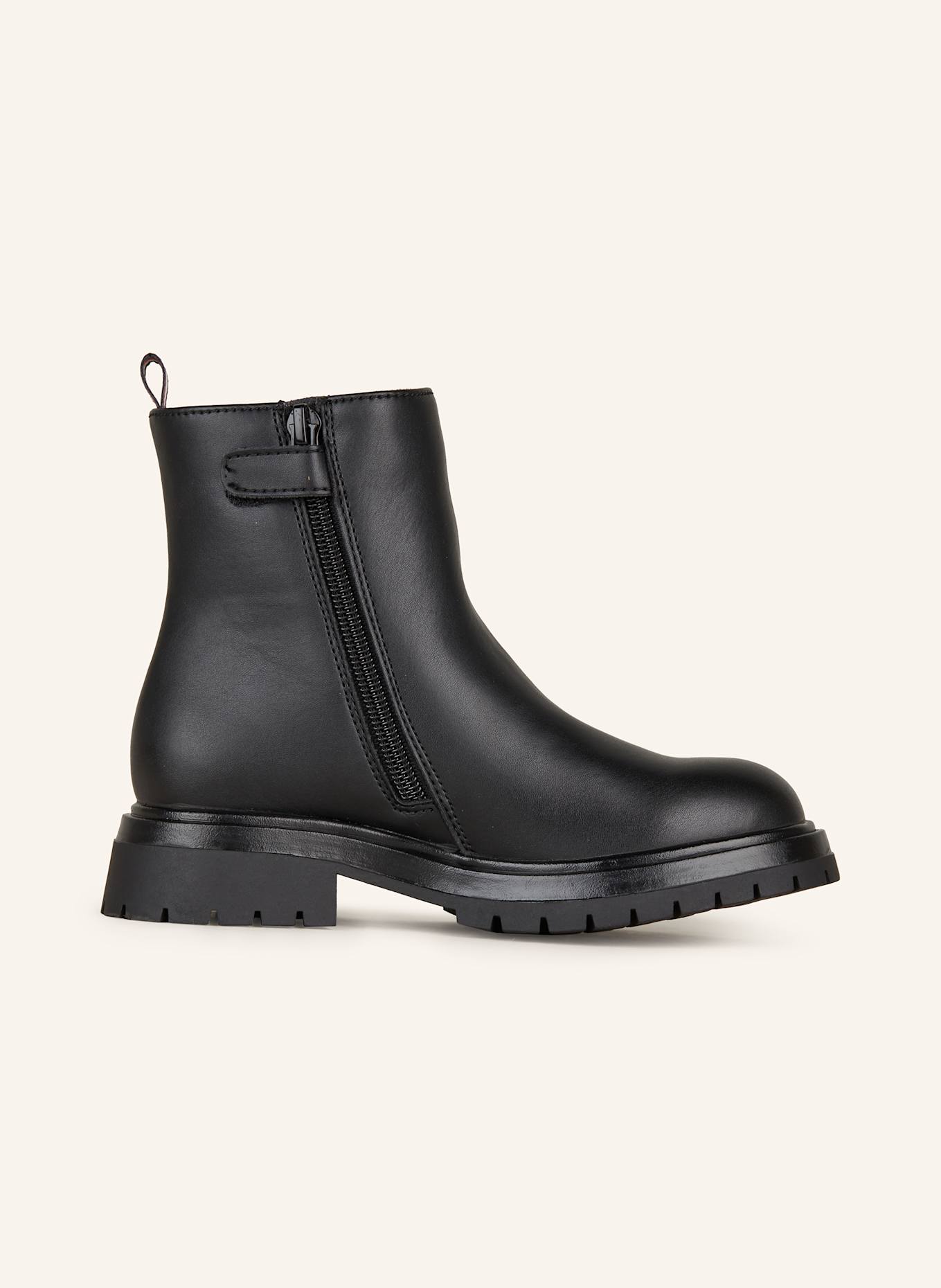 TOMMY HILFIGER Boots: BLACK