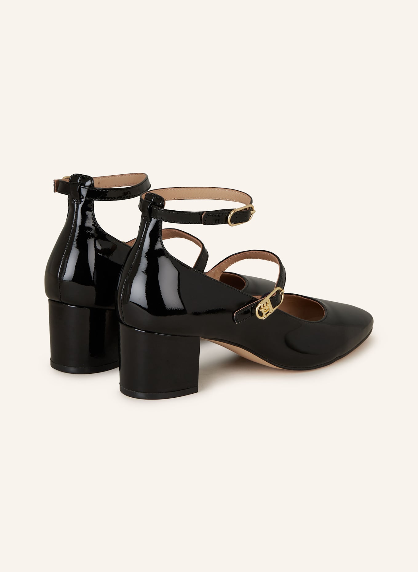 TOMMY HILFIGER Mary-Jane-Pumps: SCHWARZ