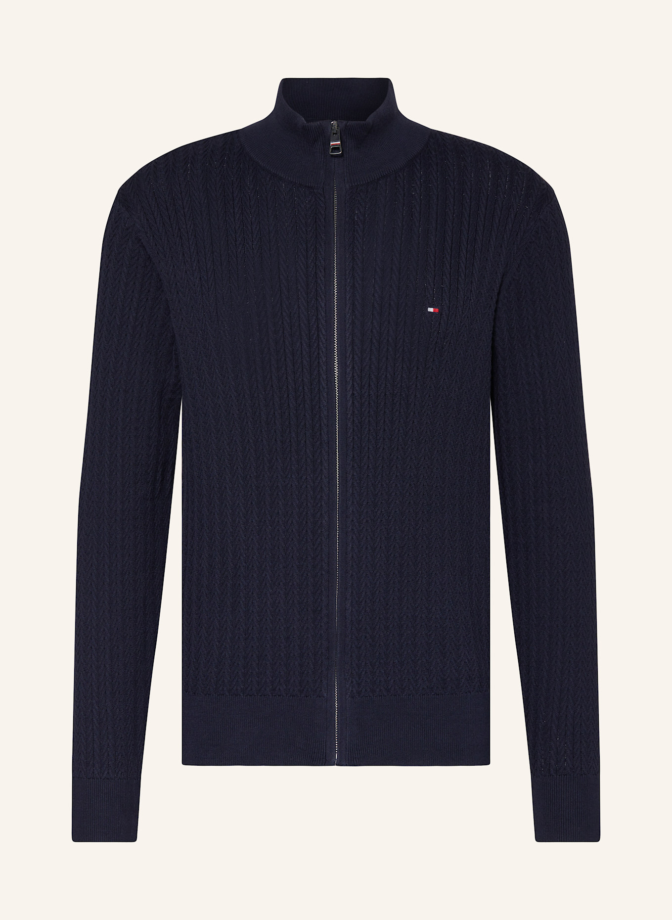 TOMMY HILFIGER Cardigan: DARK BLUE