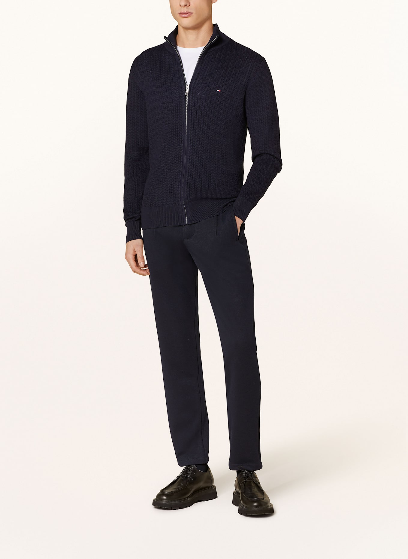 TOMMY HILFIGER Cardigan: DARK BLUE