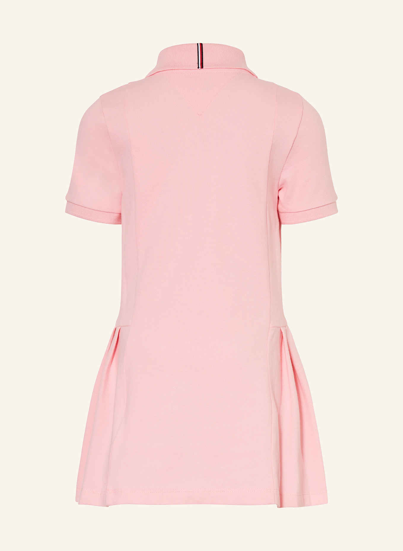 TOMMY HILFIGER Piqué-Polokleid: PINK