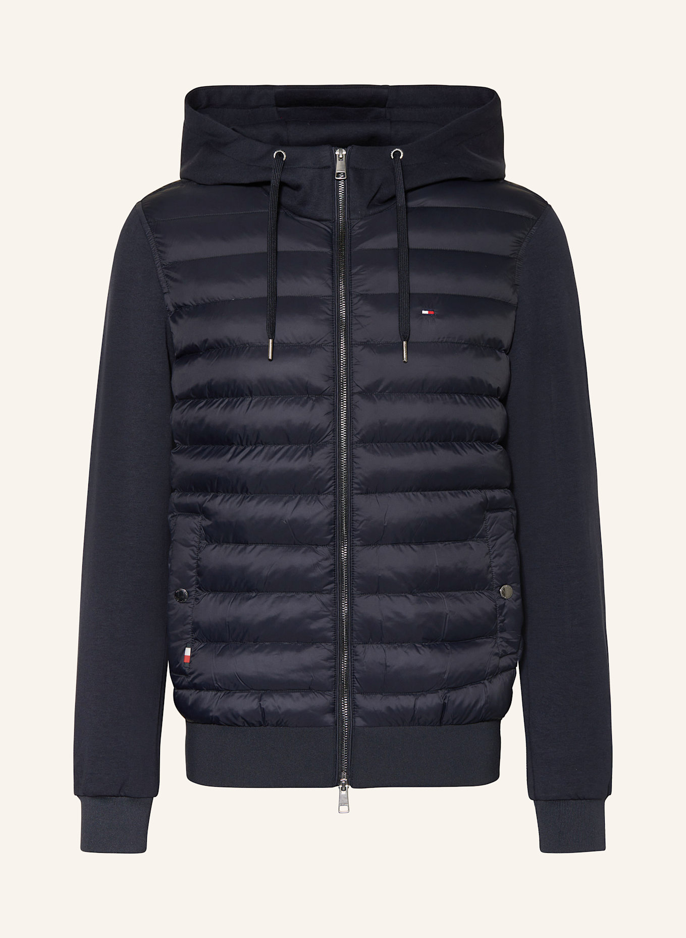 TOMMY HILFIGER Quilted jacket in mixed materials
