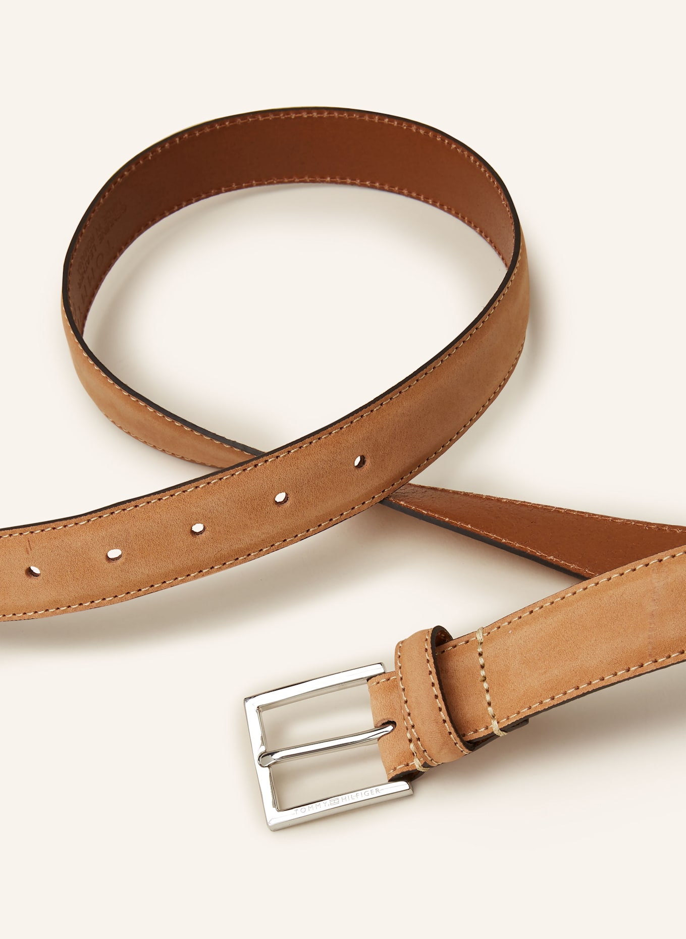 Tommy hilfiger belt leather discount