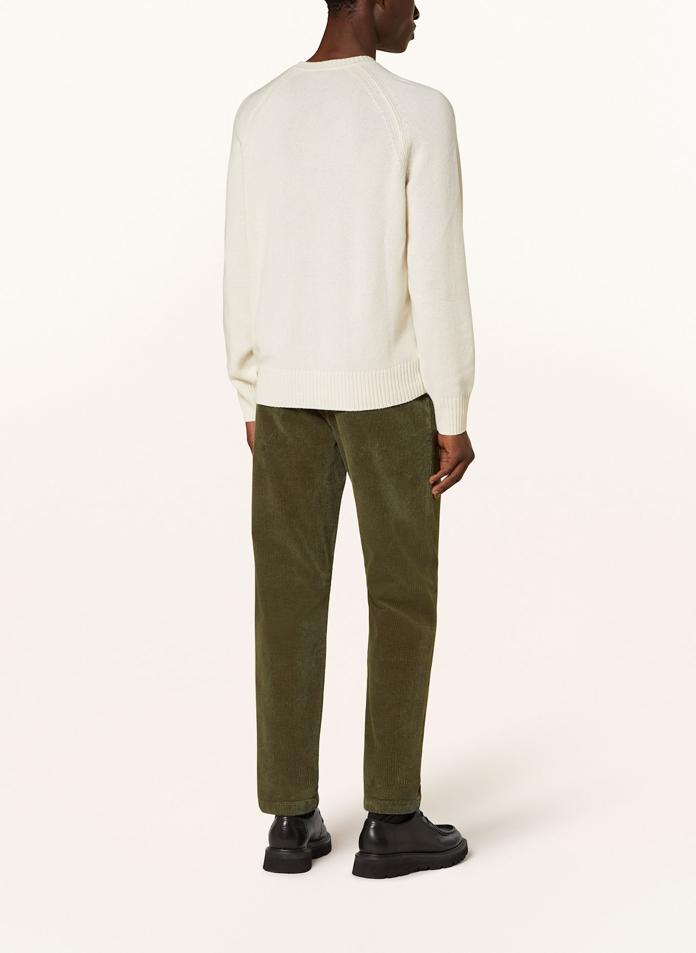 TOMMY HILFIGER Cordchino Relaxed Tapered Fit: KHAKI