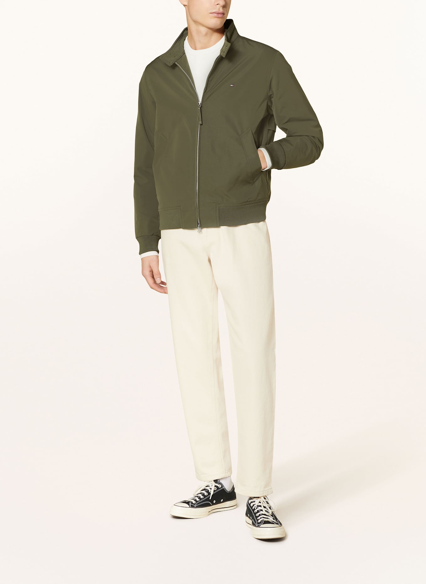 TOMMY HILFIGER Blouson HARRINGTON: KHAKI
