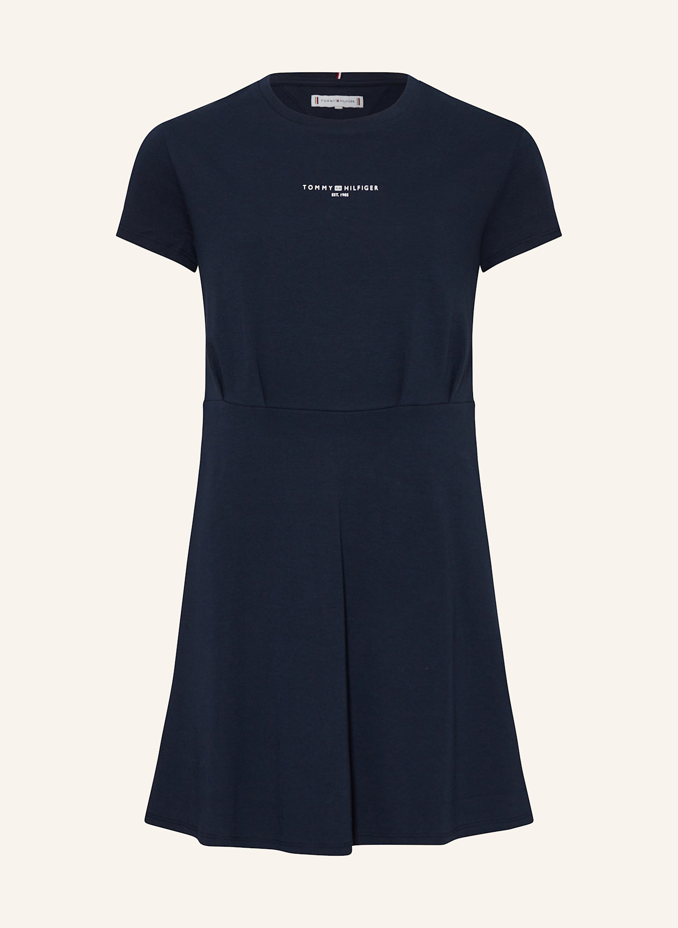 TOMMY HILFIGER Jerseykleid: DUNKELBLAU
