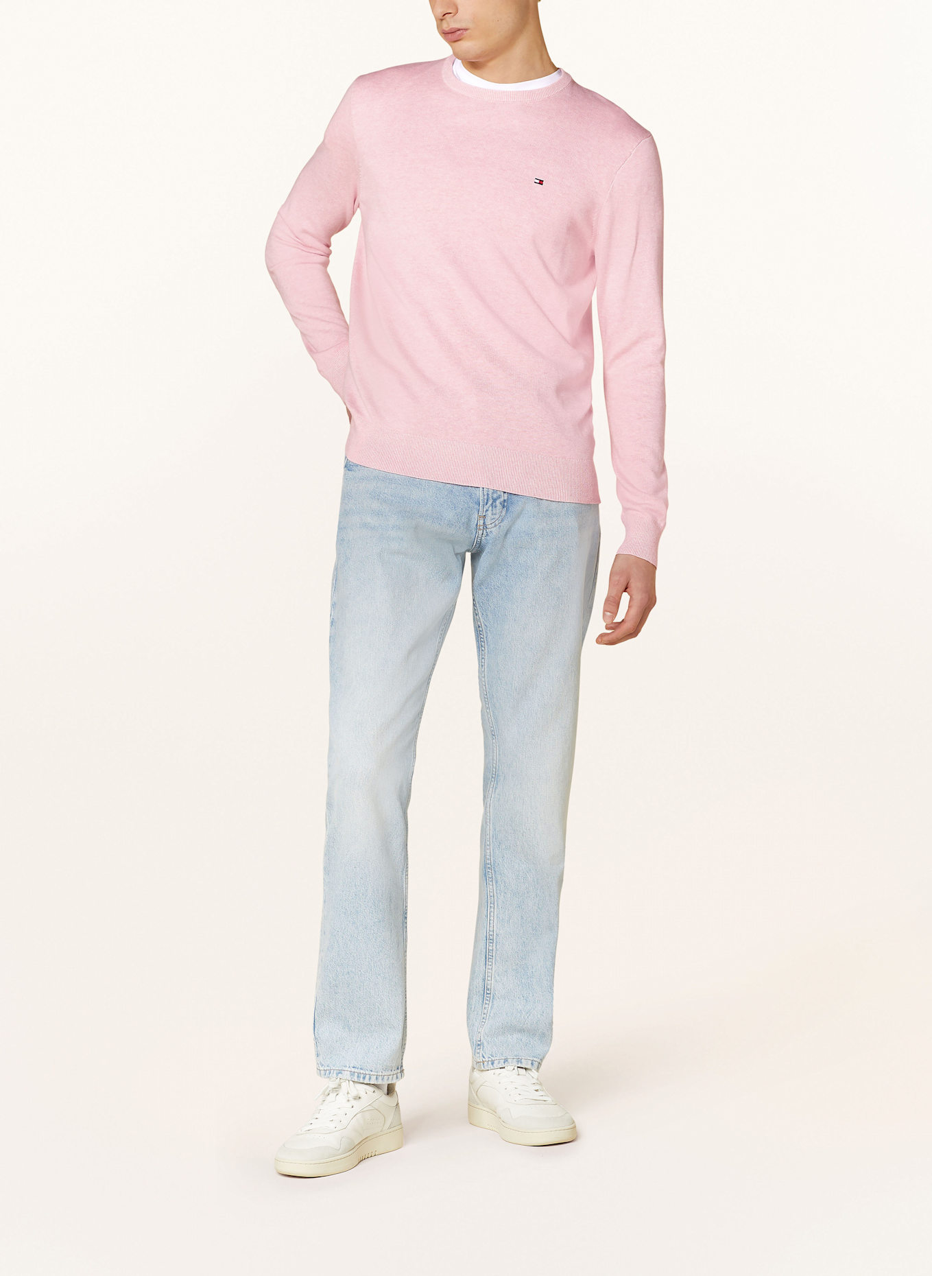 TOMMY HILFIGER Pullover: HELLROSA