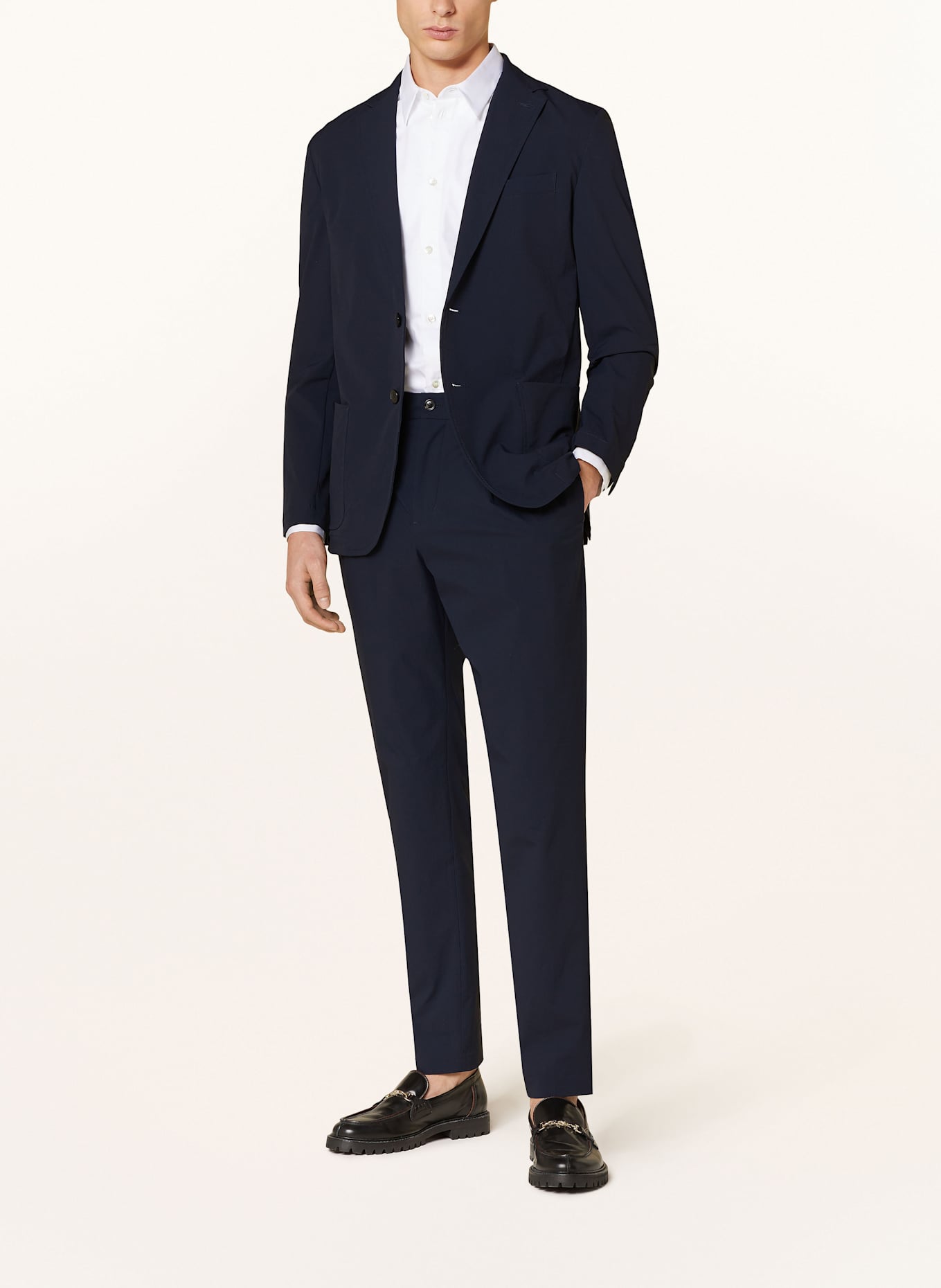 TOMMY HILFIGER Chino HARLEM Relaxed Tapered Fit, Farbe: DUNKELBLAU (Bild 2)