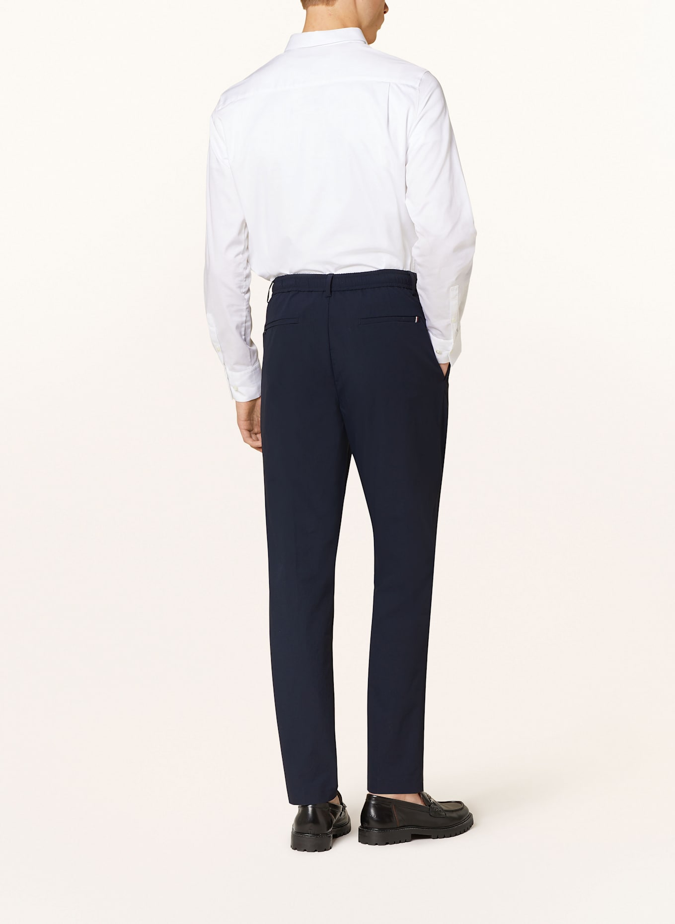 TOMMY HILFIGER Chino HARLEM Relaxed Tapered Fit, Farbe: DUNKELBLAU (Bild 3)