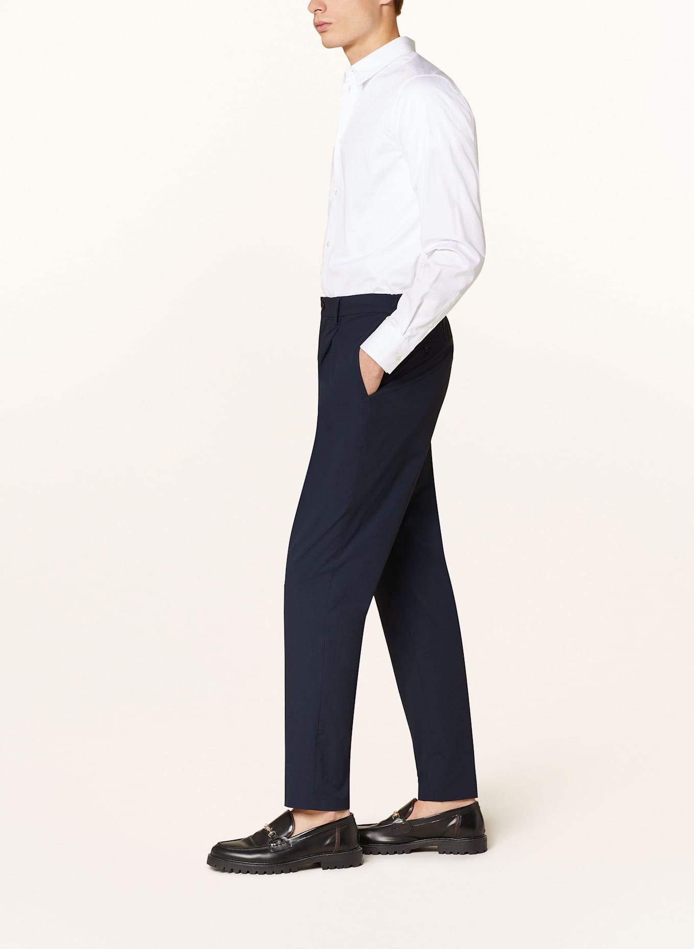 TOMMY HILFIGER Chino HARLEM Relaxed Tapered Fit, Farbe: DUNKELBLAU (Bild 4)