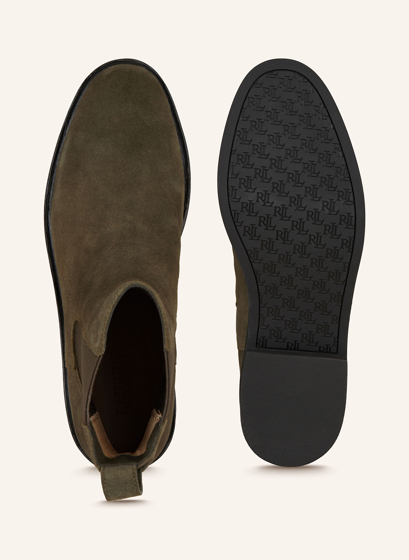 LAUREN RALPH LAUREN Chelsea-Boots ADRIANNA, Farbe: KHAKI (Bild 5)