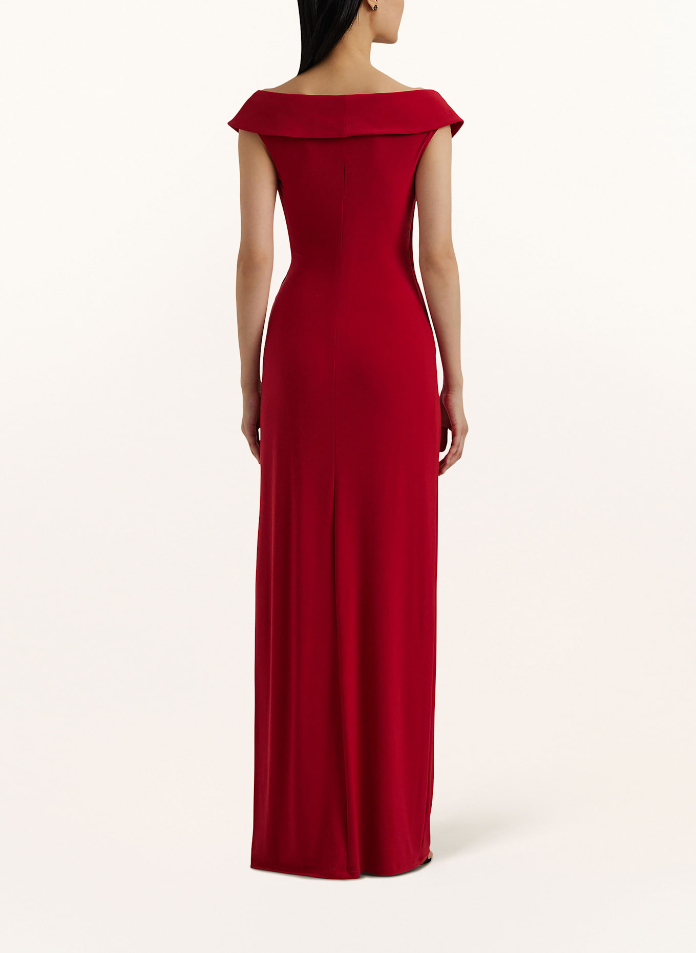 LAUREN RALPH LAUREN Večerní šaty LEONIDAS: ČERVENÁ