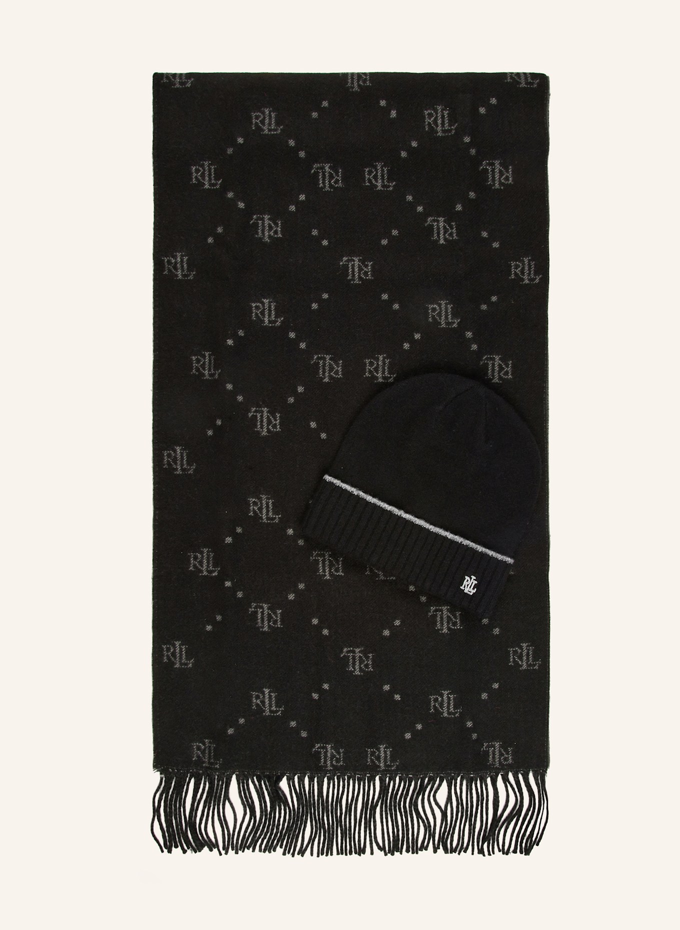 Ralph lauren womens hat and scarf set top