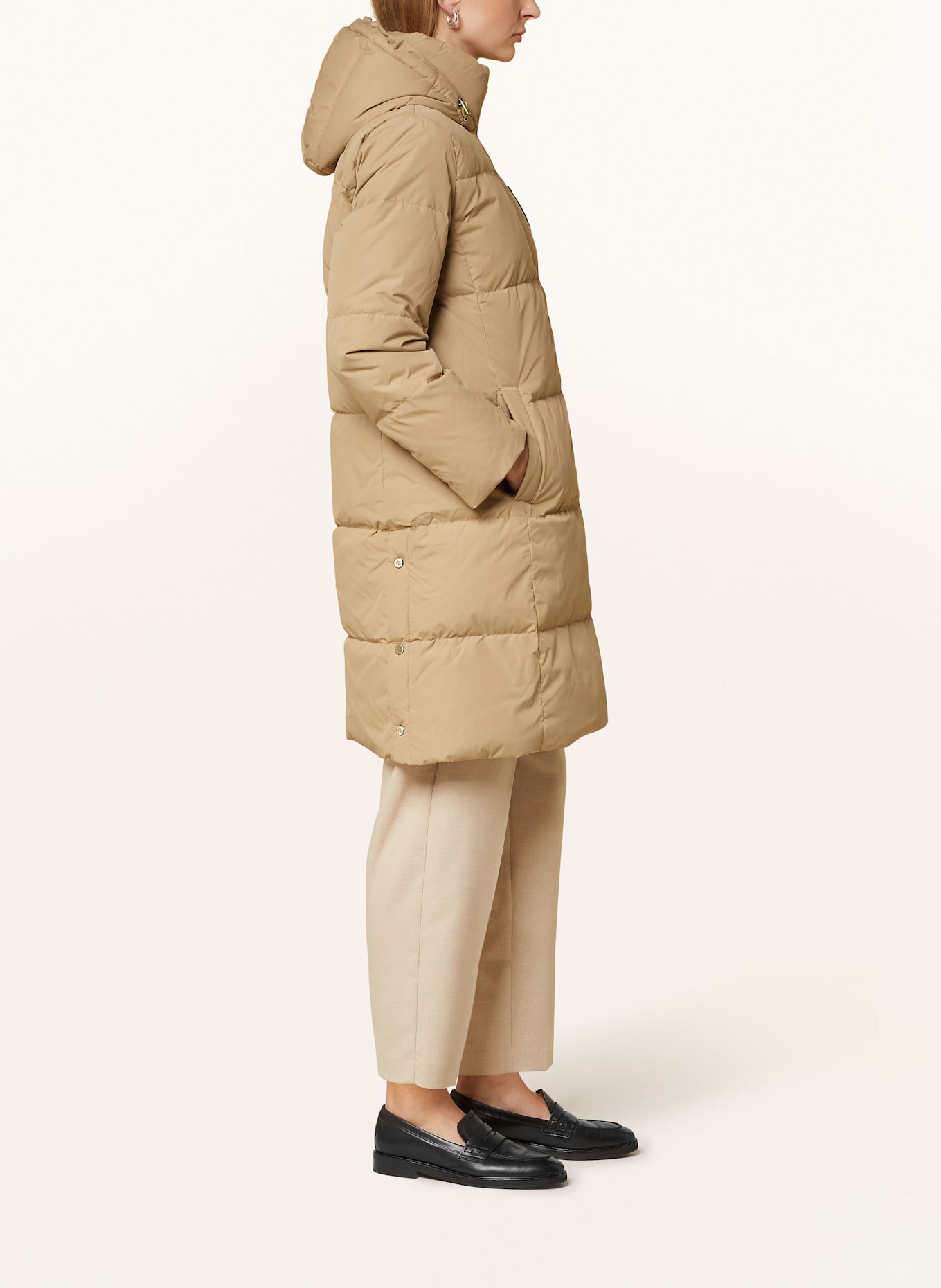 LAUREN RALPH LAUREN Płaszcz puchowy: BEŻOWY