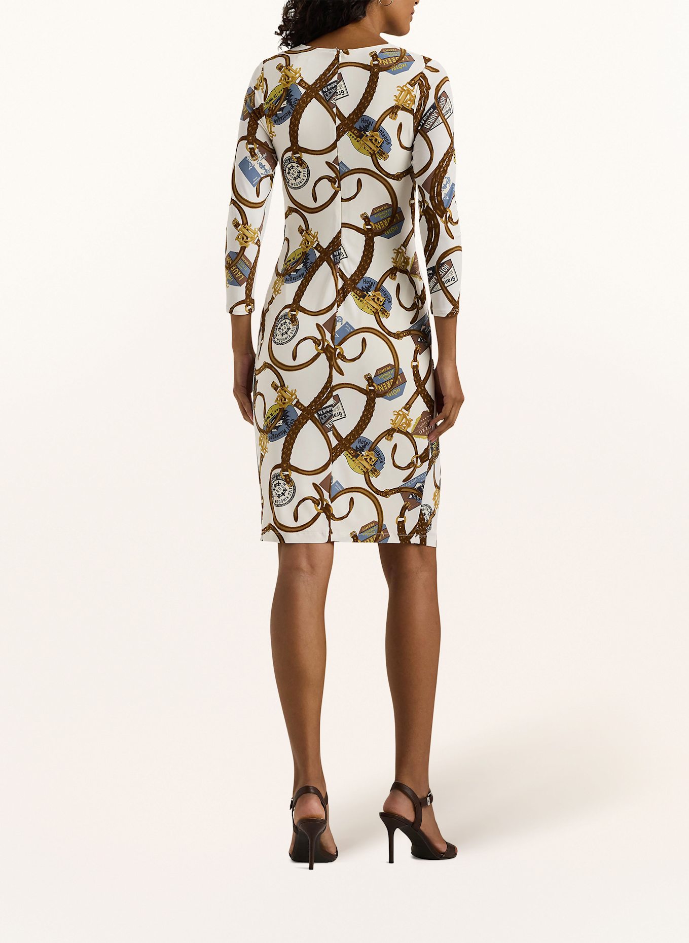 LAUREN RALPH LAUREN Šaty: REŽNÁ / HNĚDÁ