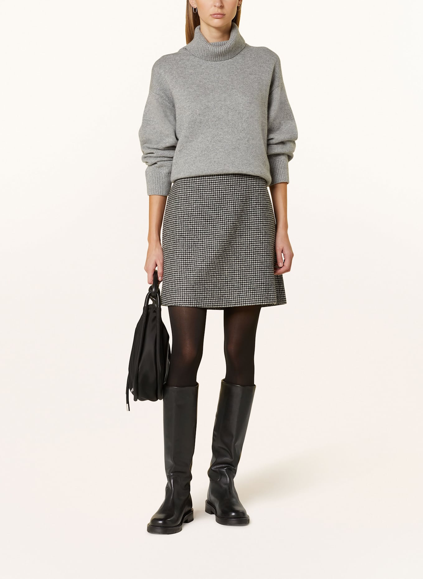 Marc O'Polo Rollkragenpullover aus Cashmere in grau