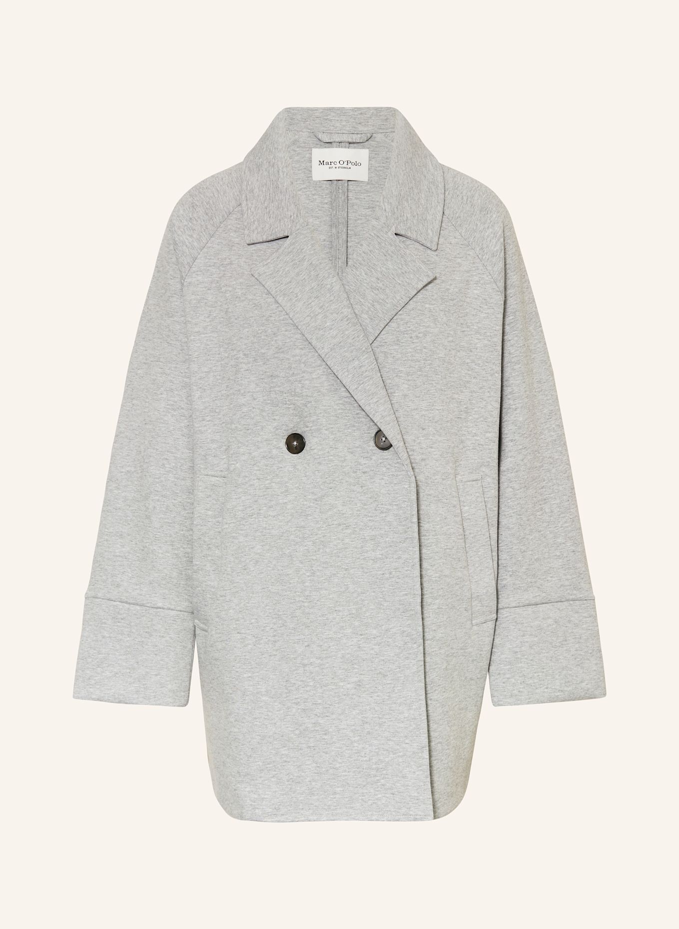 Marc O'Polo Jersey jacket: LIGHT GRAY