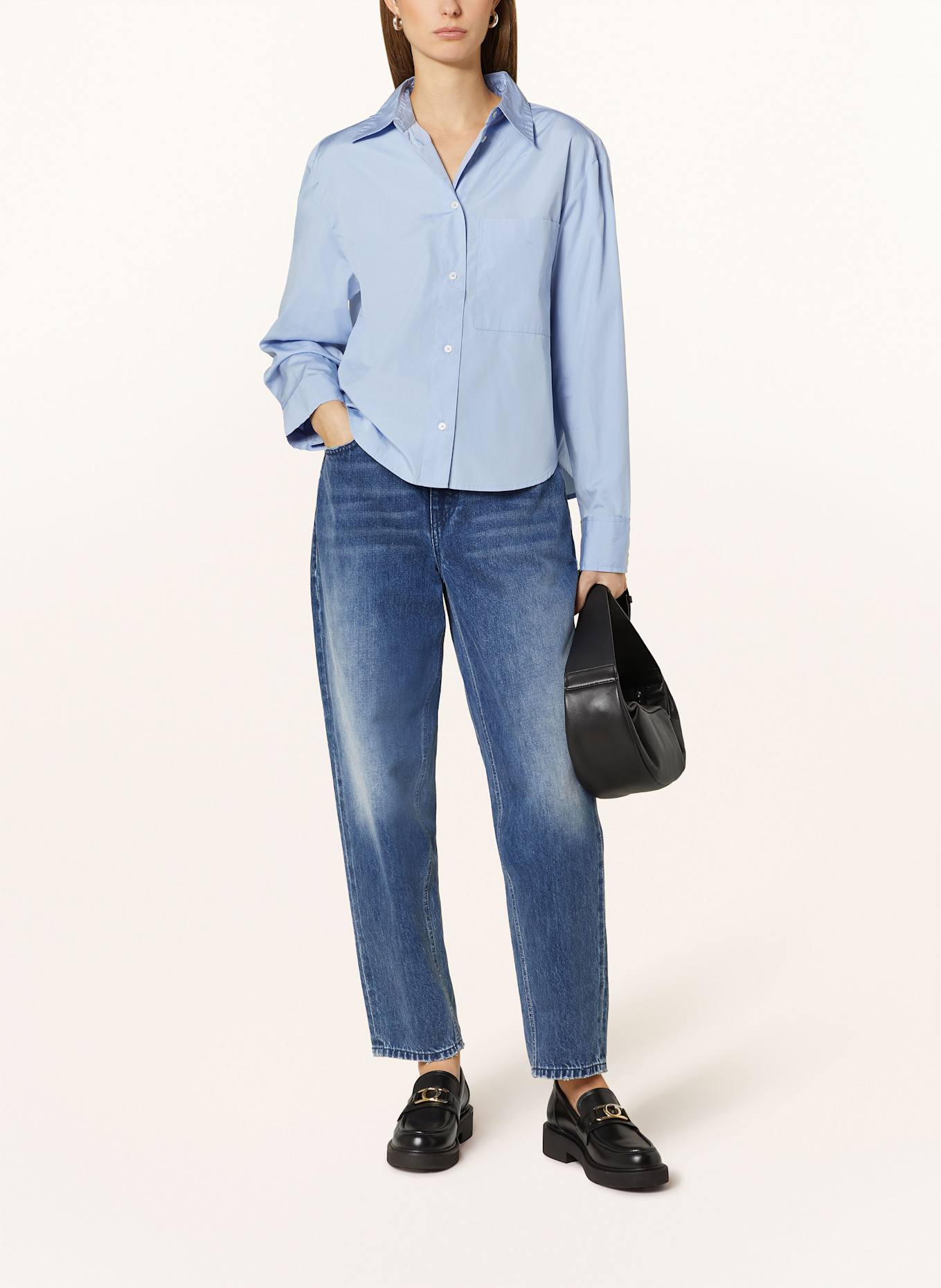 Marc O'Polo Hemdbluse: HELLBLAU