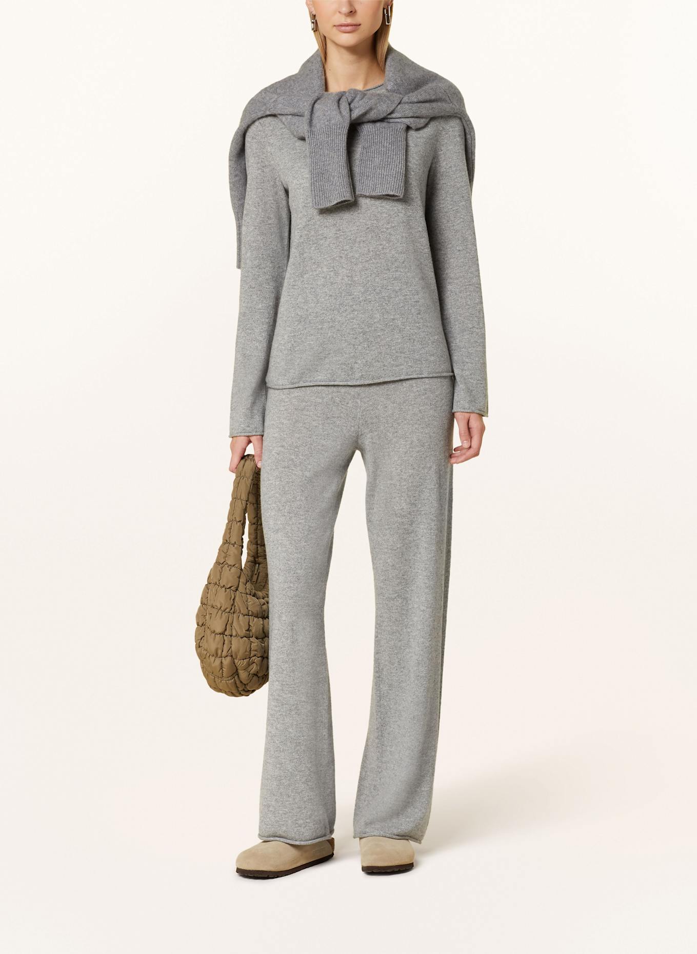 Marc O'Polo Cashmere-Pullover, Farbe: GRAU (Bild 5)