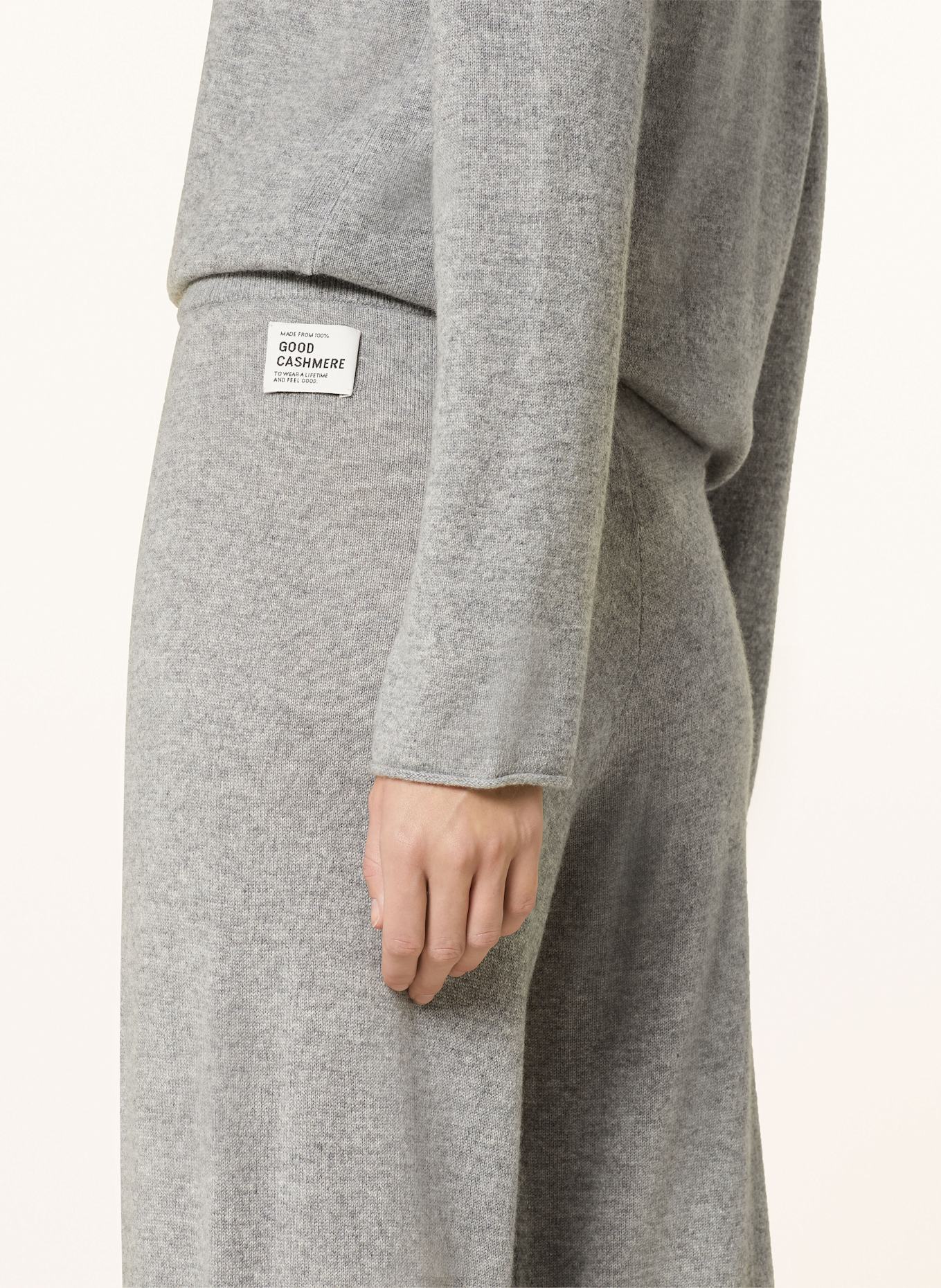 Marc O'Polo Strickhose aus Cashmere: GRAU