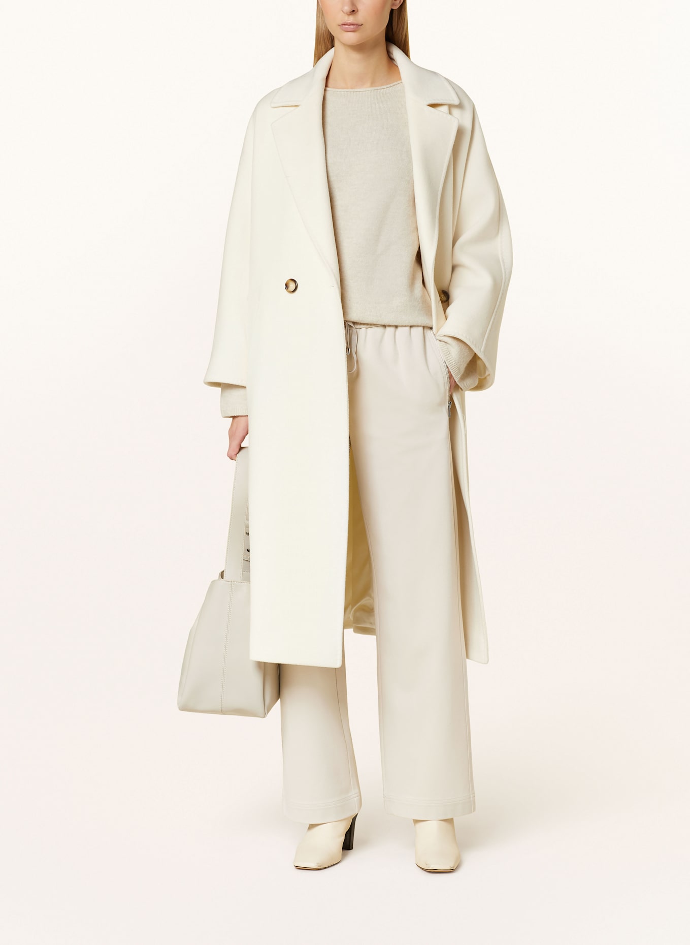 Marc O'Polo Spodnie w stylu dresowym: BEŻOWY