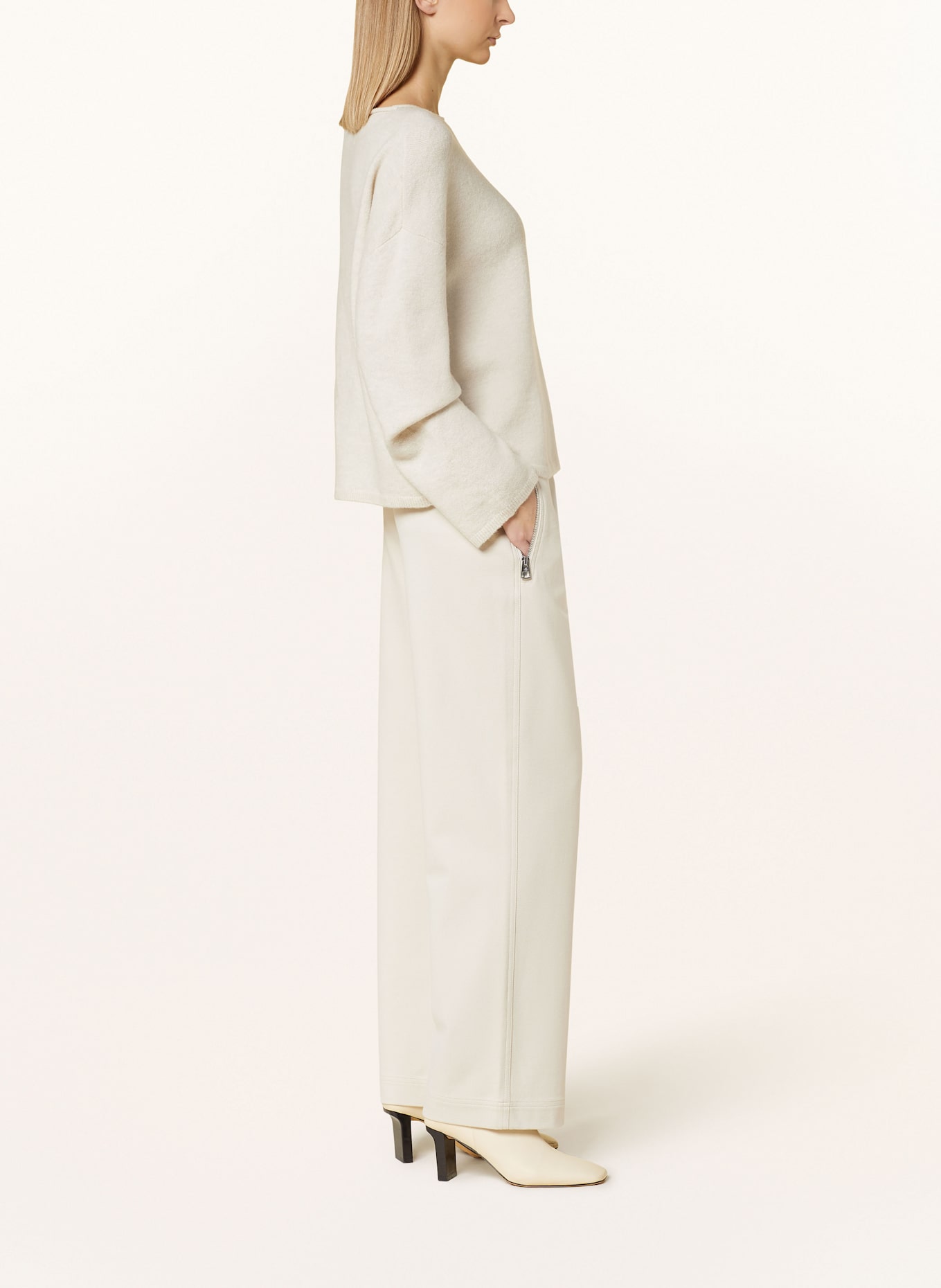 Marc O'Polo Spodnie w stylu dresowym: BEŻOWY