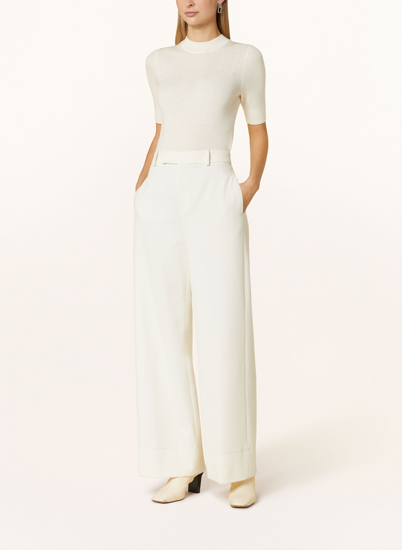 Marc O'Polo Strickshirt, Farbe: CREME (Bild 2)