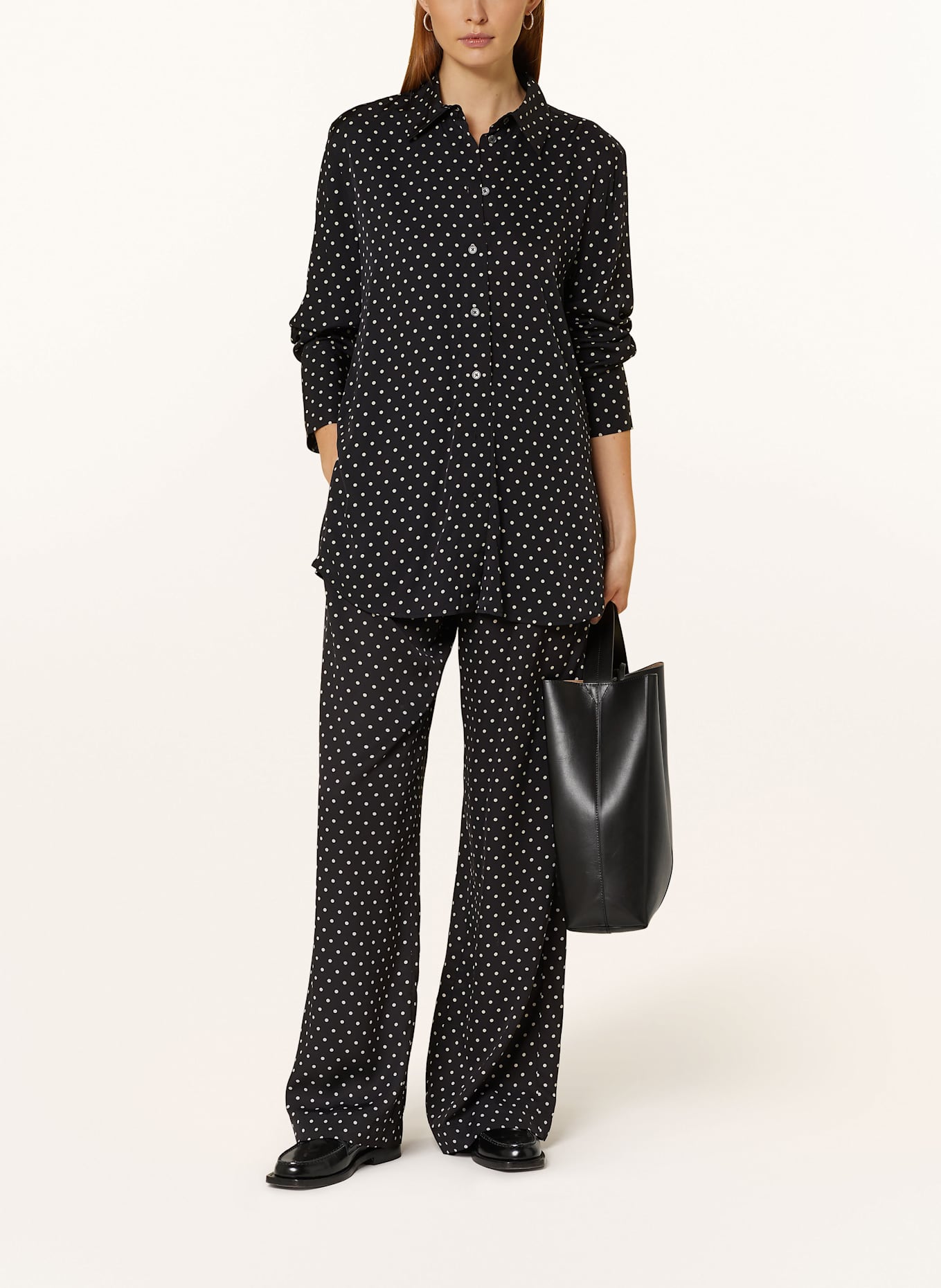 Marc O'Polo Koszula: GRANATOWY / ECRU