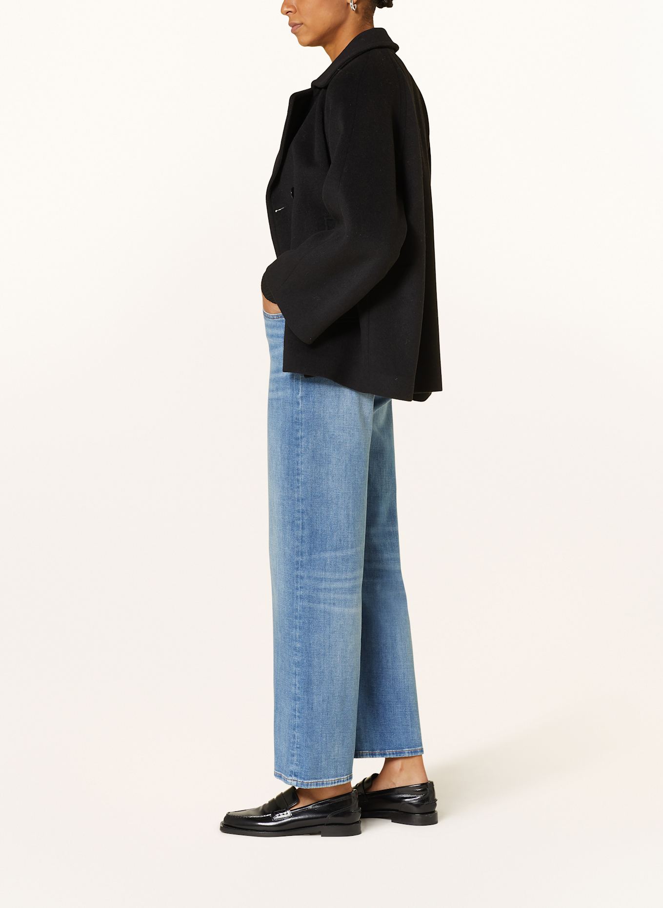 Marc O'Polo LANIA straight jeans: 030 Soft touch mid blue wash