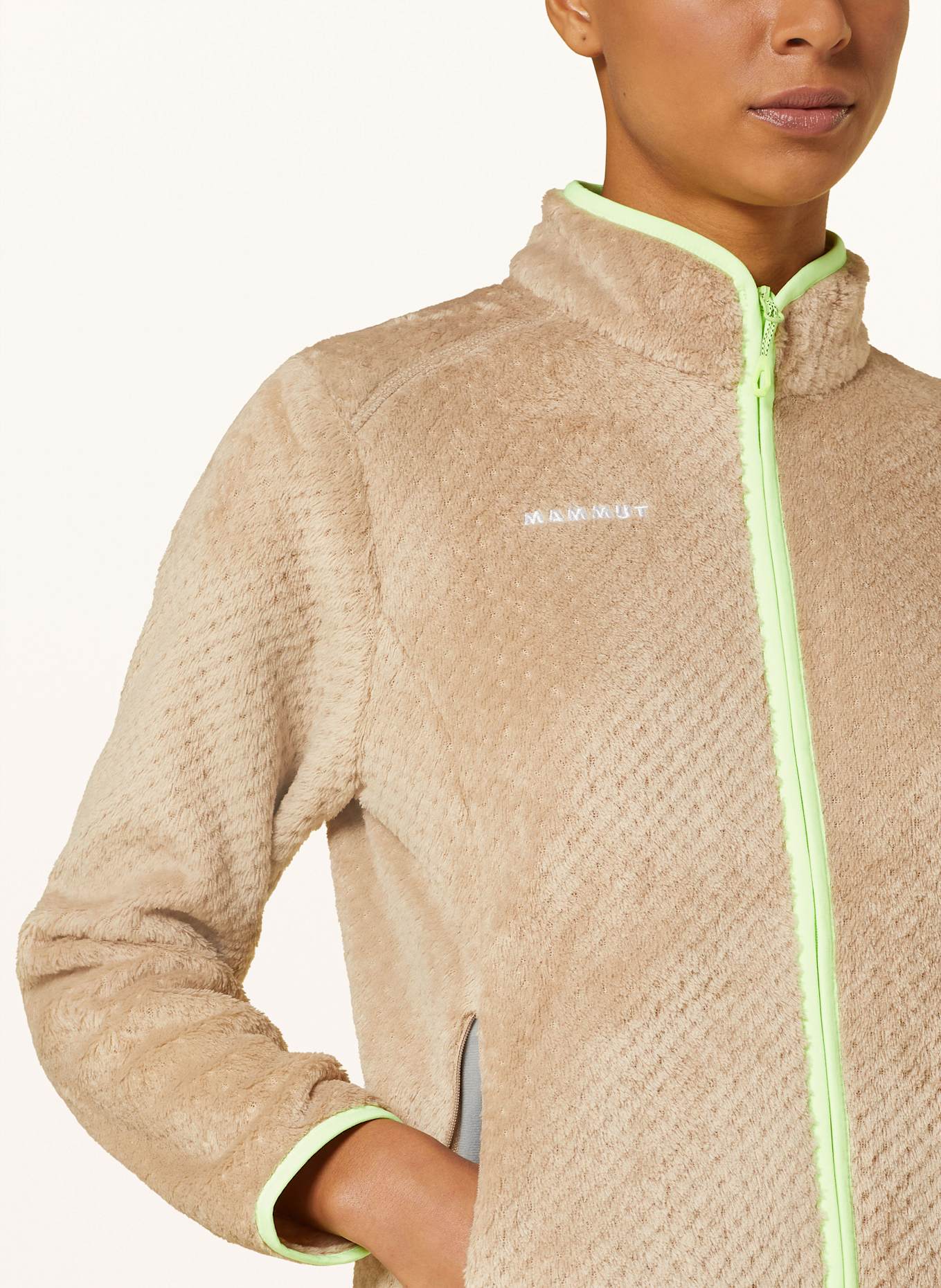 MAMMUT Fleecová bunda INNOMINATA: VELBLOUDÍ