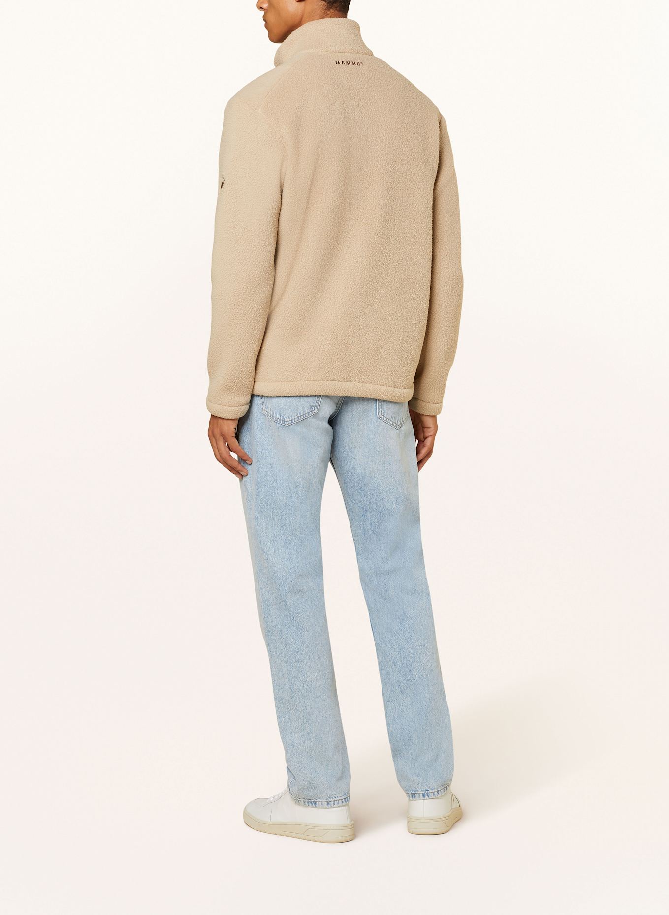 MAMMUT FALERA fleece jacket: LIGHT BROWN