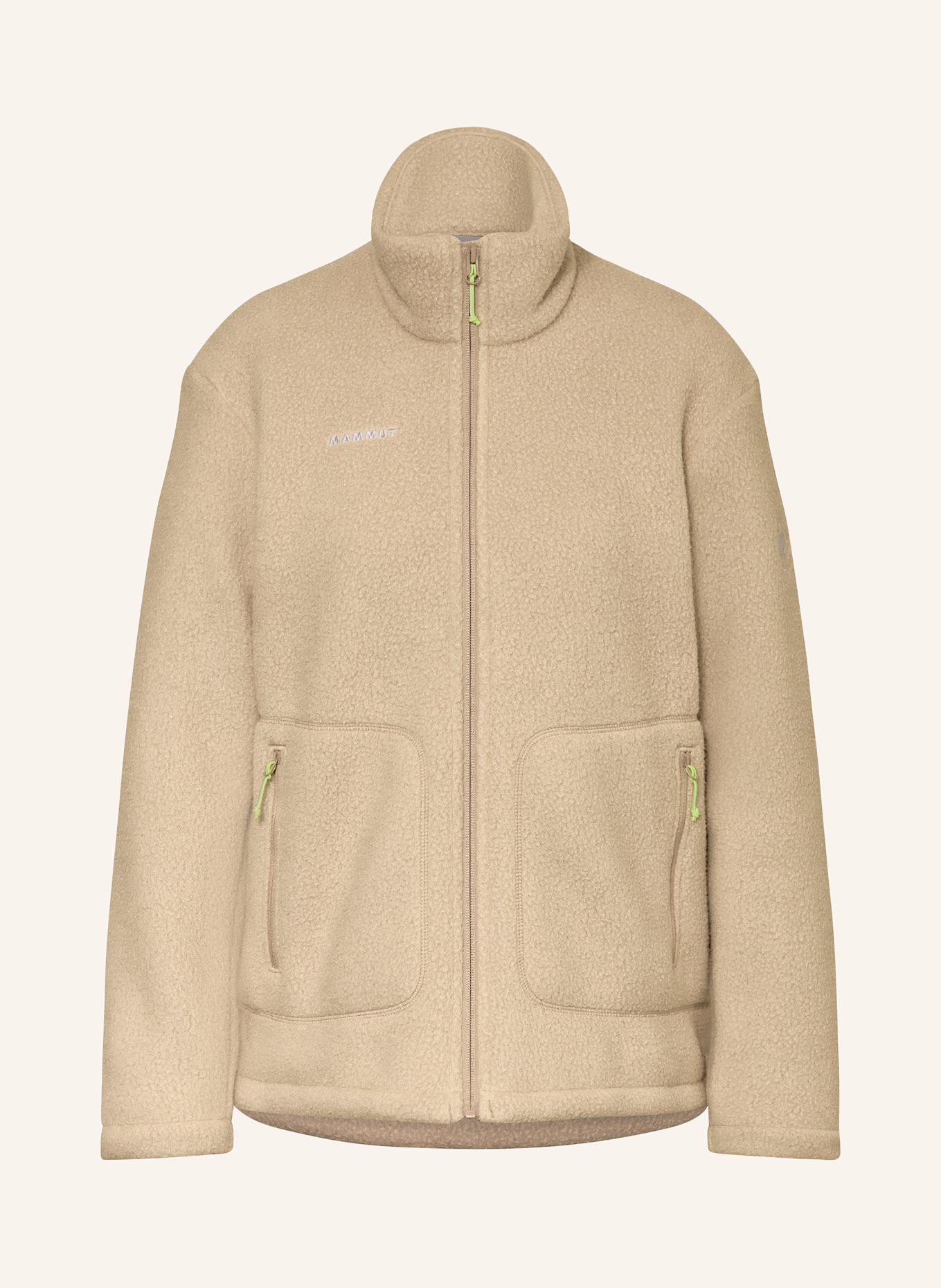 MAMMUT FALERA fleece Sleeve jacket: LIGHT BROWN