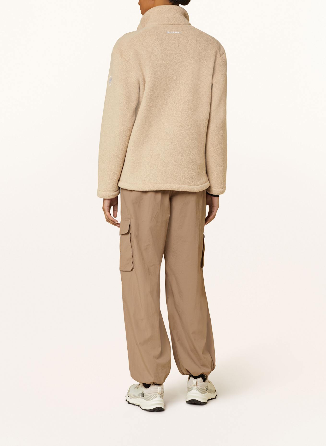 MAMMUT FALERA fleece Sleeve jacket: LIGHT BROWN