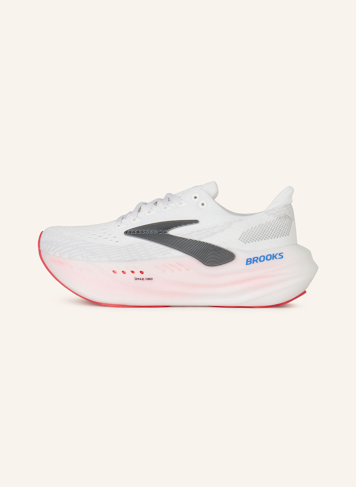 BROOKS GLYCERIN MAX running shoes, Color: WHITE (Image 4)