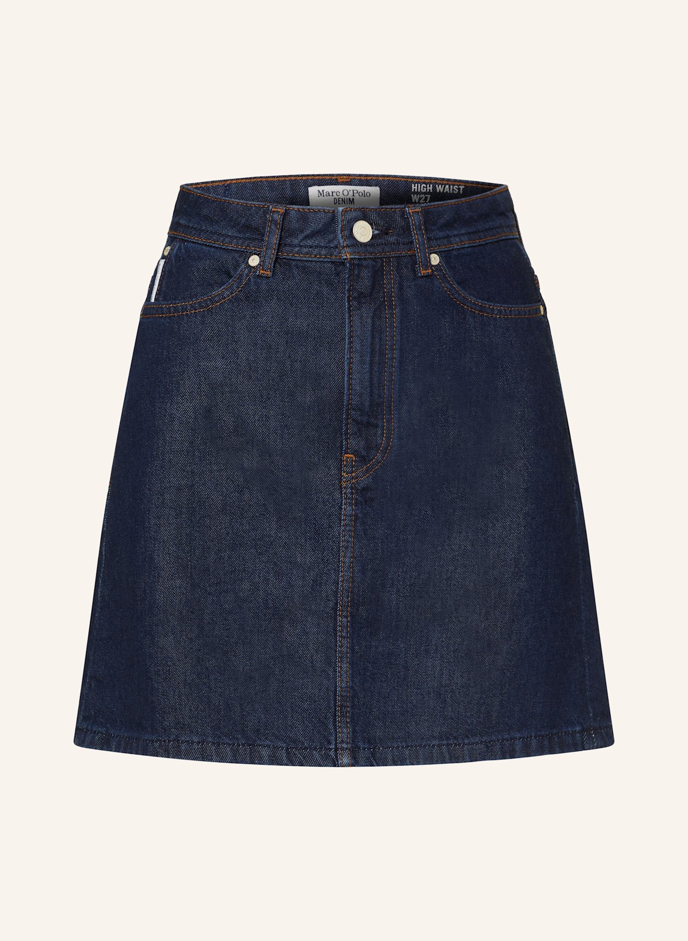 Marc O'Polo DENIM Jeansrock: DUNKELBLAU