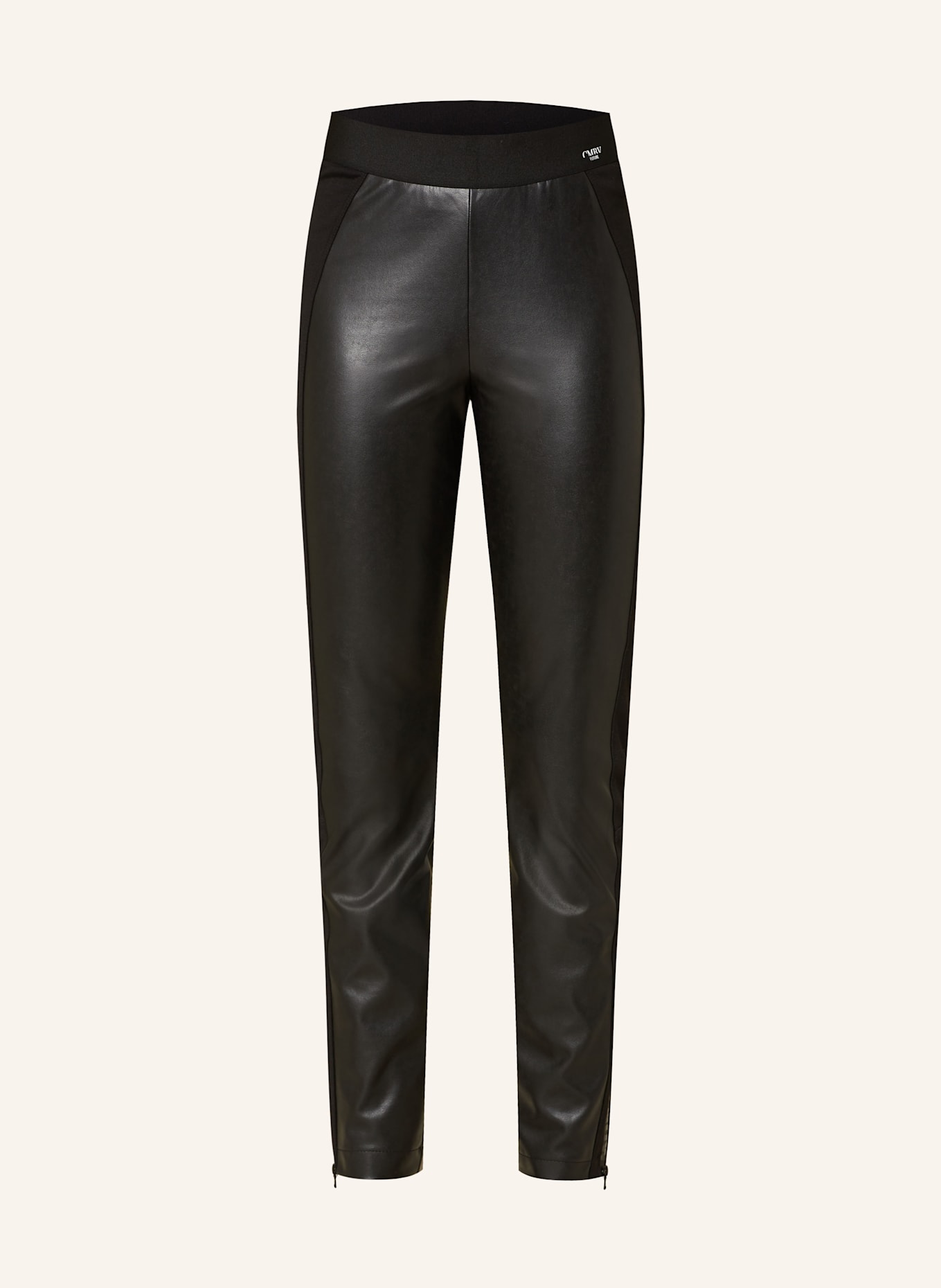 CAMBIO Leggings RACE in Lederoptik, Farbe: SCHWARZ (Bild 1)